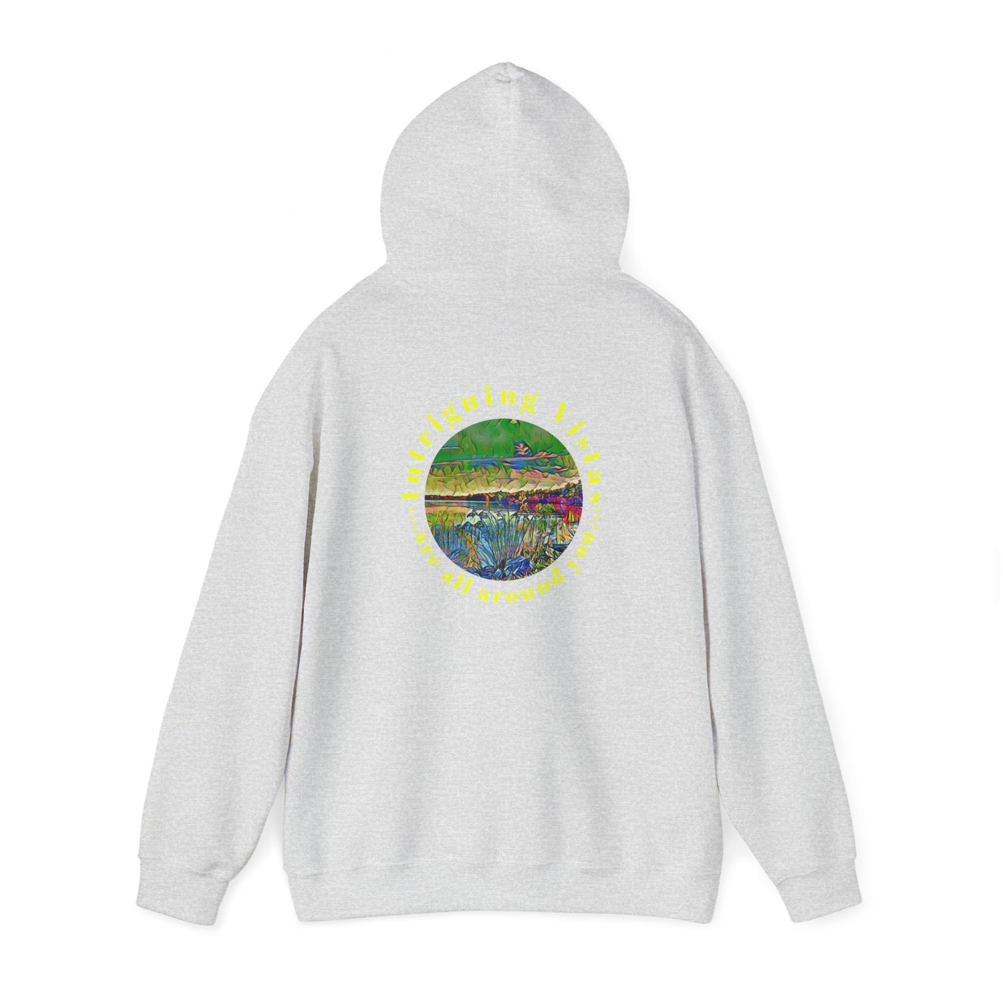 Gildan 18500 Unisex Adult Heavy Blend Crewneck Hooded Sweatshirt from the Scenery Series at Intriguing Vistas