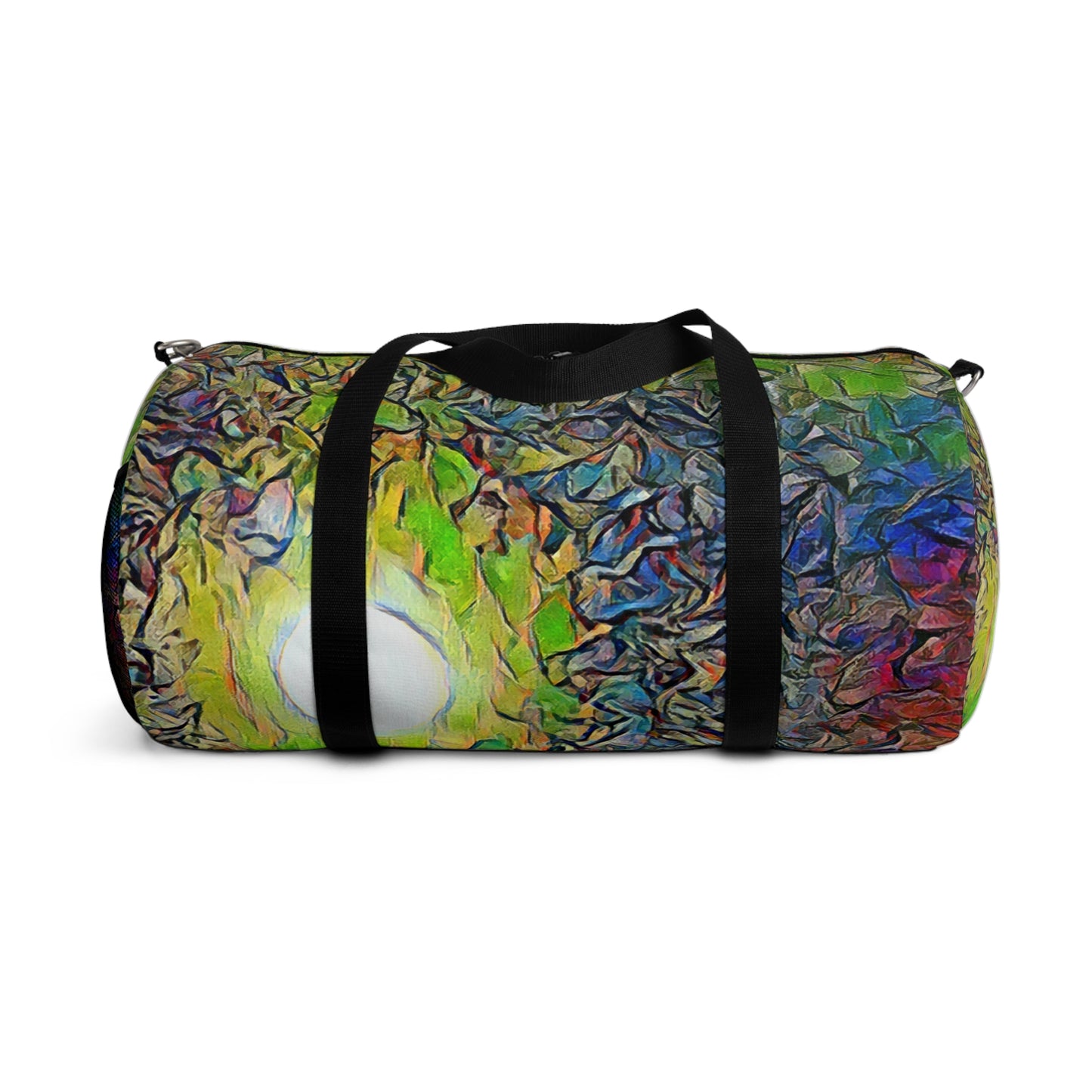 Custom Duffel Bag available in two sizes from the Night Sky Series at Intriguing Vistas