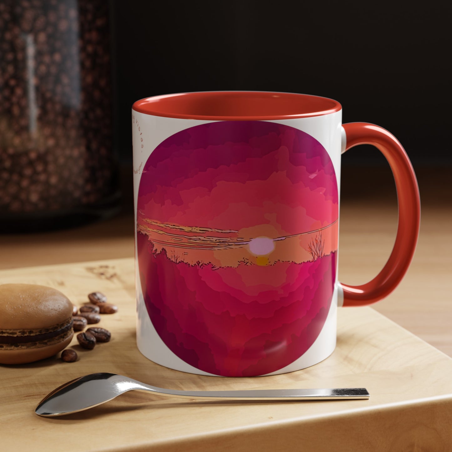 Intriguing Vistas™ Sunset Series Accent Coffee Mug, 11oz