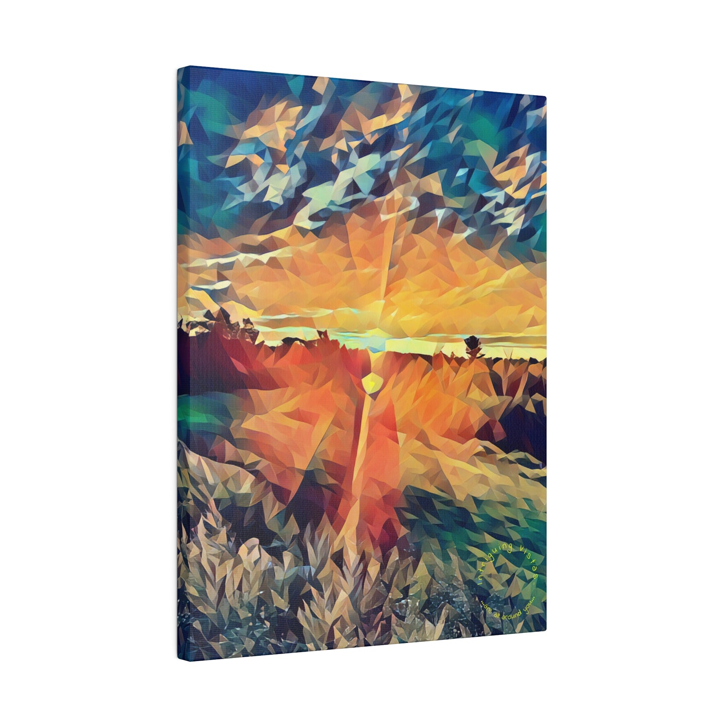 Intriguing Vistas™ Scenery Series Matte Canvas Print in 12 Portrait Sizes!!