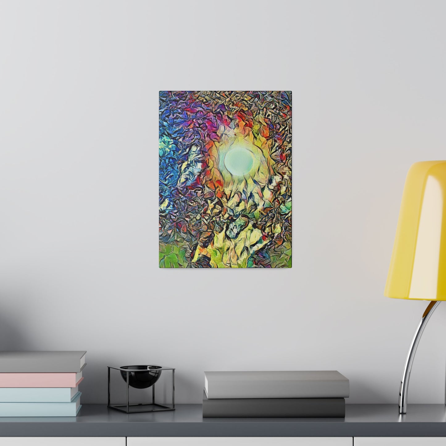 Canvas Art Print in Multiple Portrait Sizes from the Night Sky Series at Intriguing Vistas