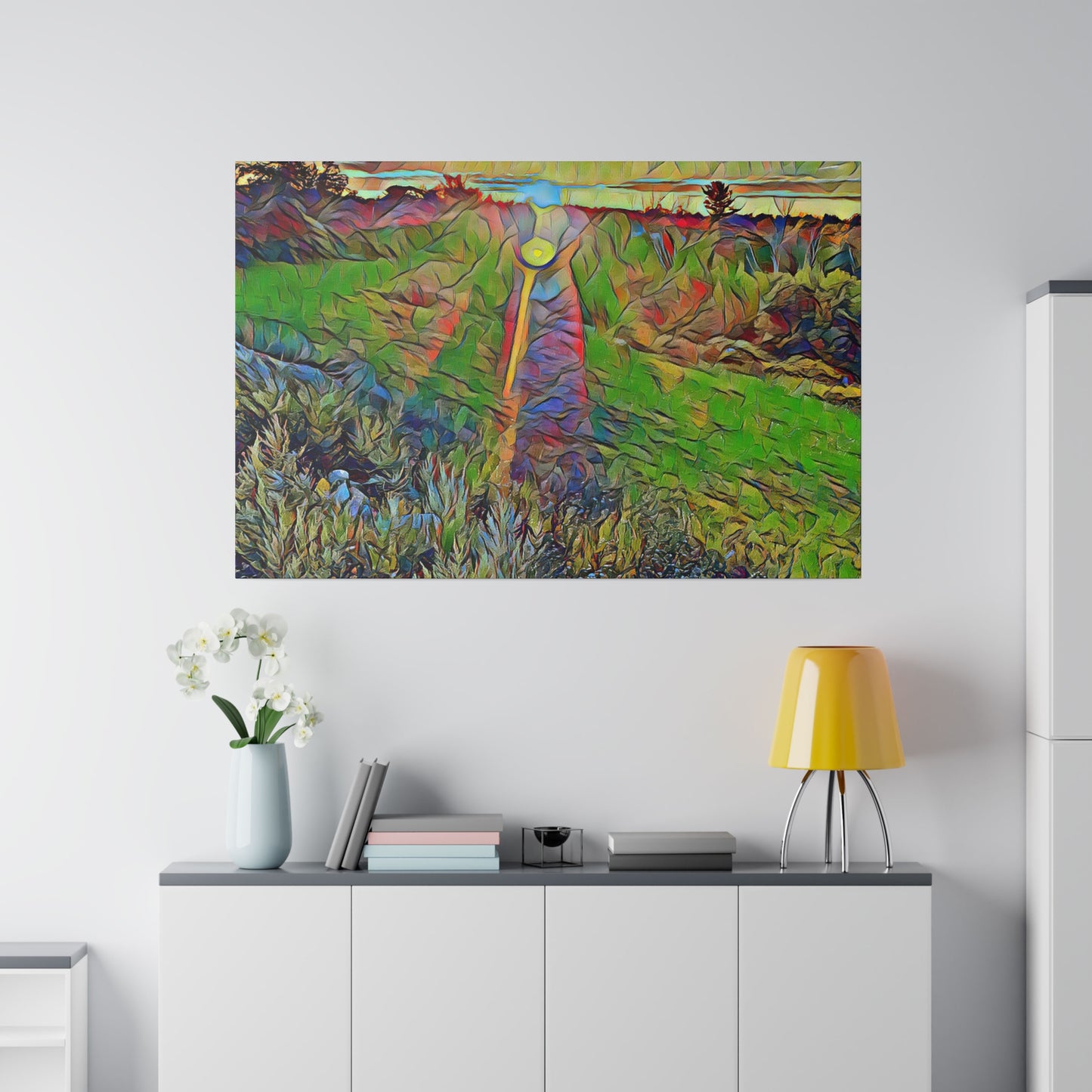 Canvas Art Print in Multiple Landscape Sizes from the Sunset Series at Intriguing Vistas