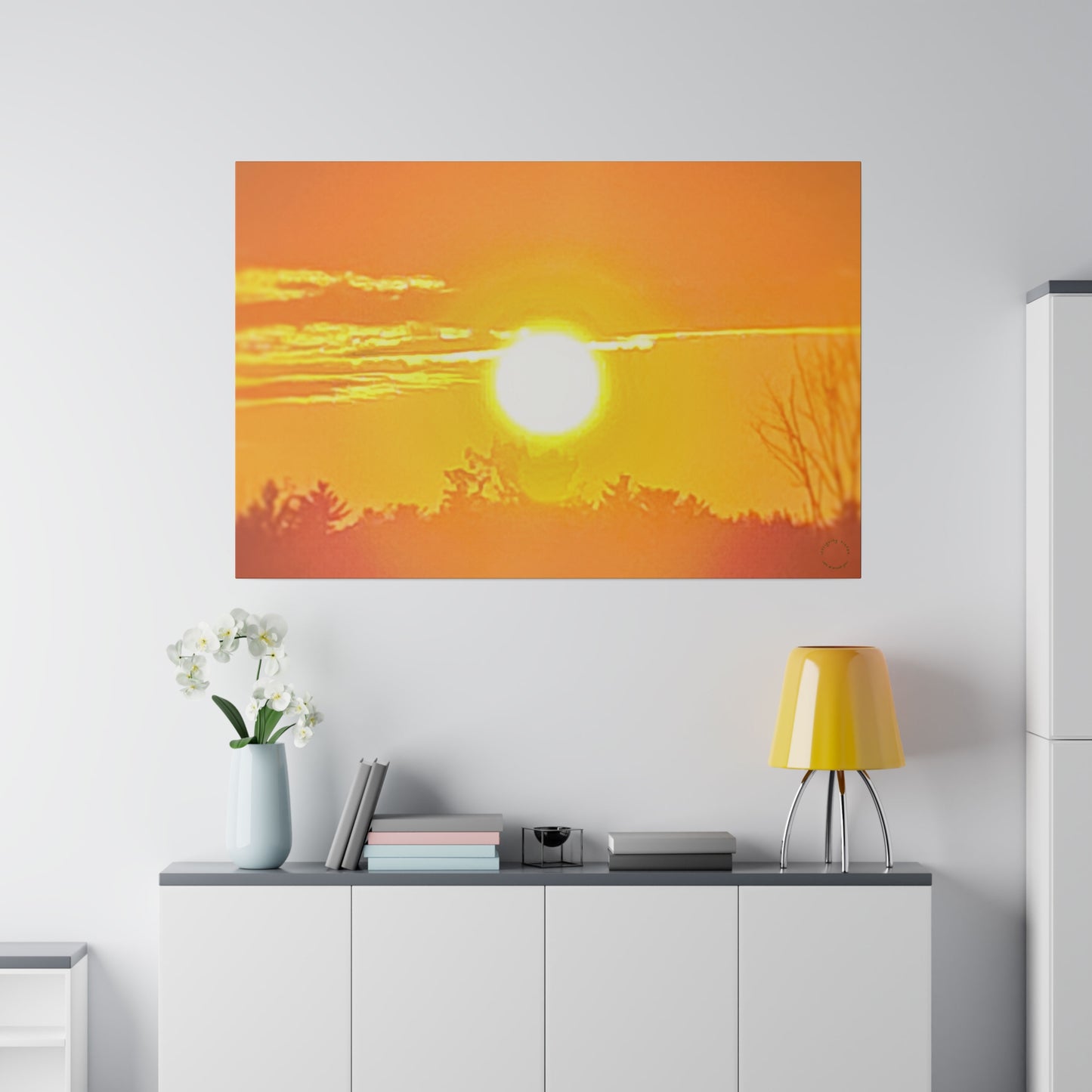 Intriguing Vistas™ Sunset Series Matte Canvas Print in 12 Landscape Sizes!!