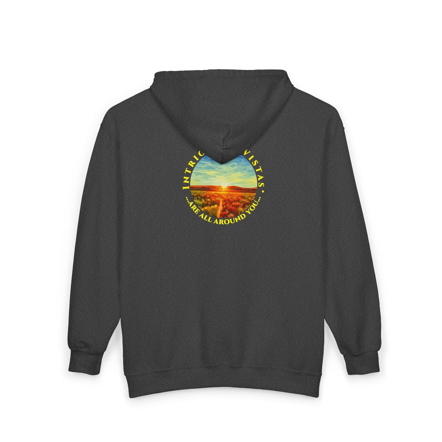 Zip Up Hoodie from Intriguing Vistas®  - Stylish Comfort for Every Adventure