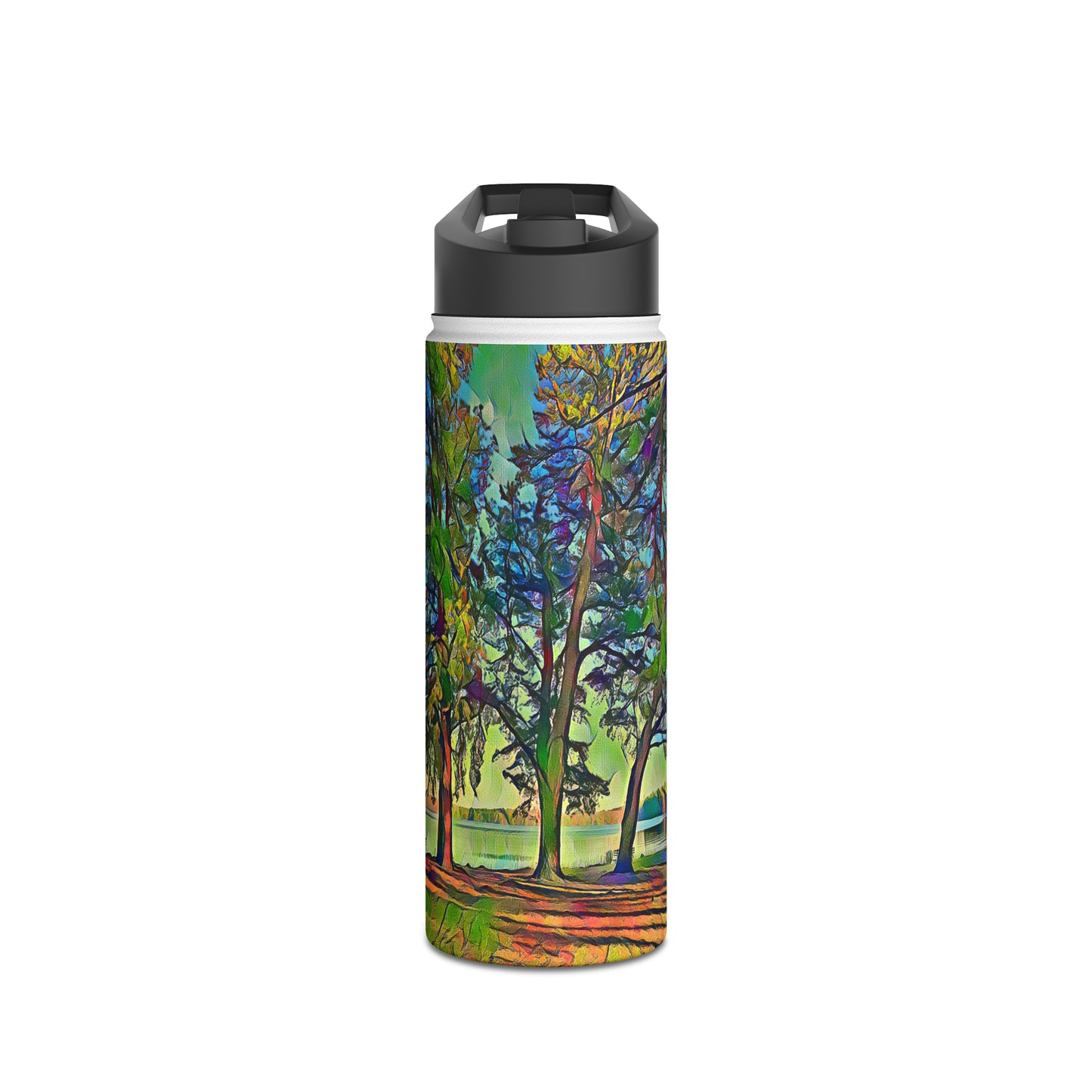 Intriguing Vistas™Scenery Series Stainless Steel Water Bottle, Standard Lid