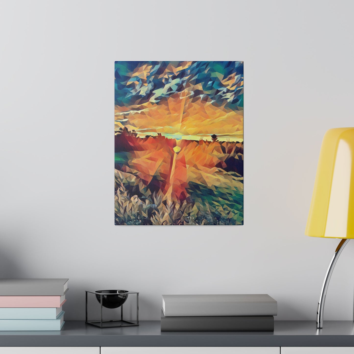 Canvas Print in Multiple Portrait Sizes from the Sunset Series at Intriguing Vistas