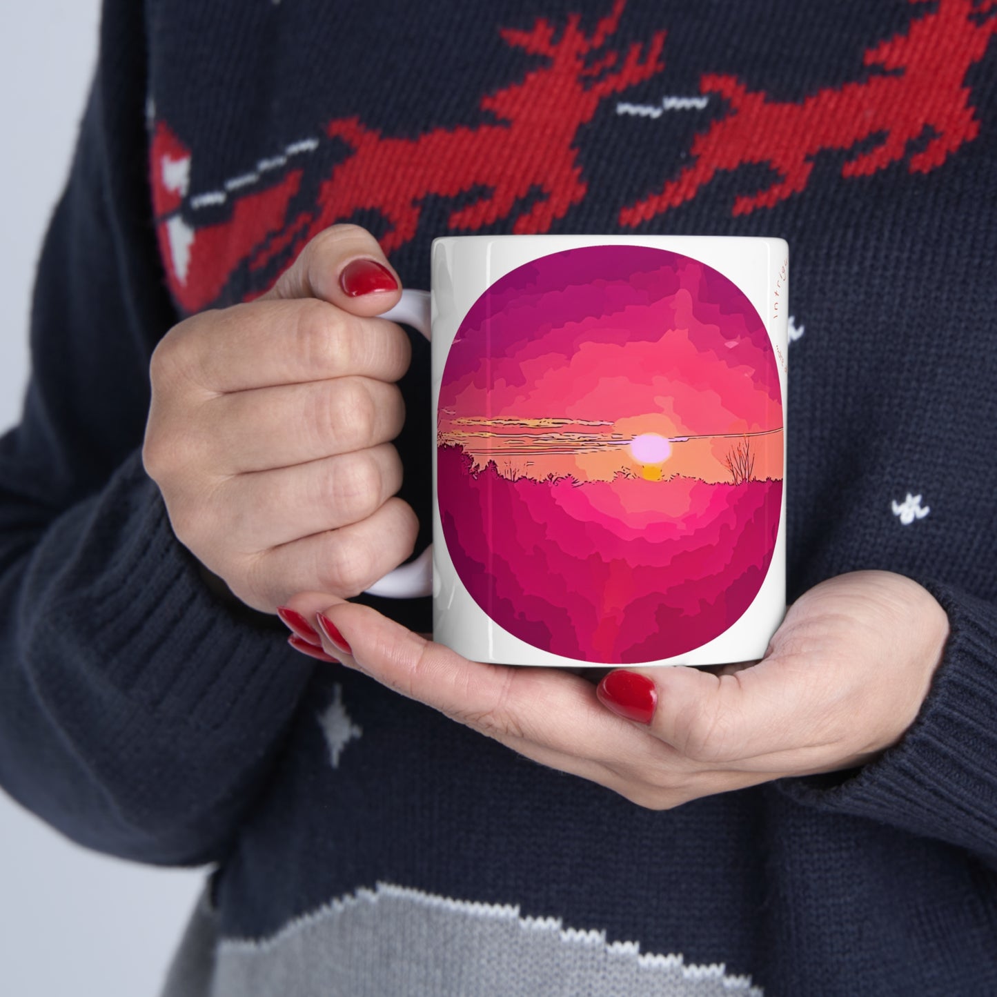 Intriguing Vistas™ Sunset Series Ceramic Mug 11oz