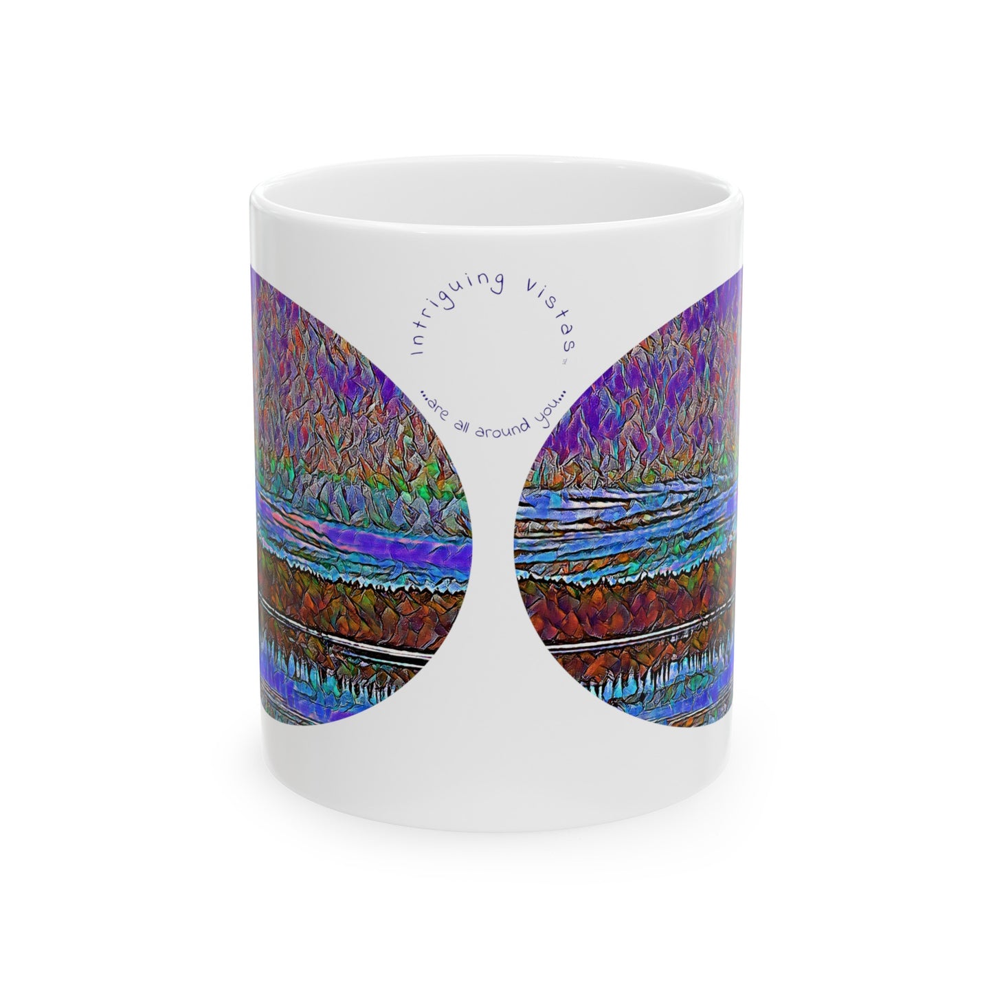 Intriguing Vistas™ Sunset Series Ceramic Mug 11oz