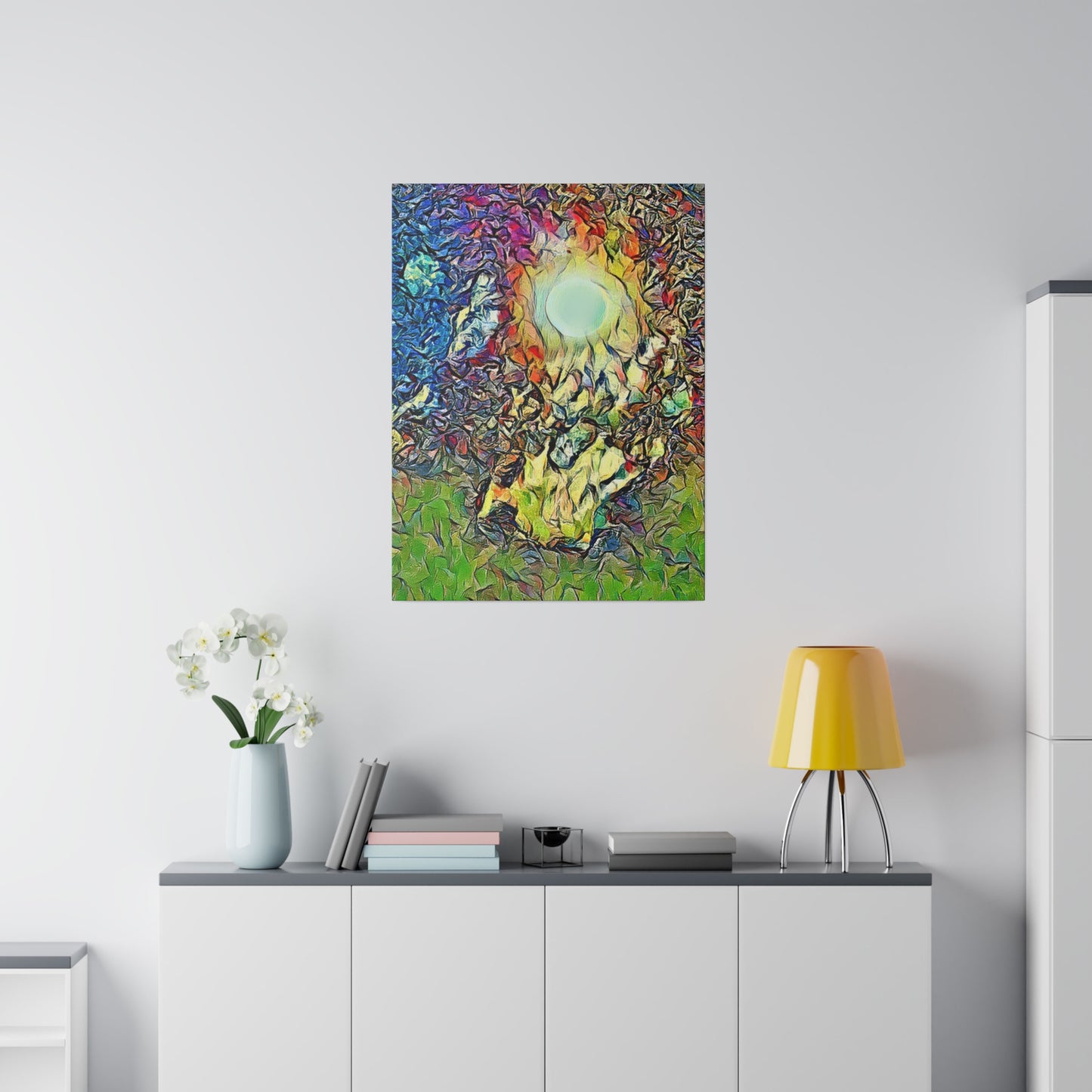 Intriguing Vistas™ Night Sky Series Matte Canvas Print in 12 Portrait Sizes!!