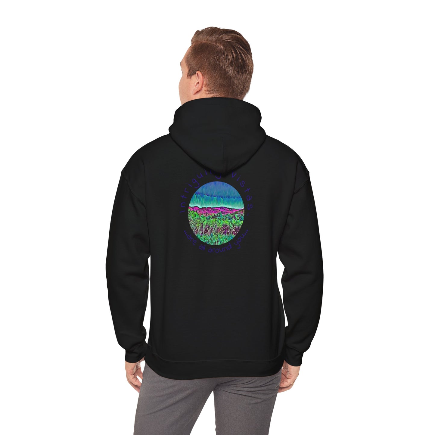 Intriguing Vistas™ Scenery Series Unisex Heavy Blend™ Hooded Sweatshirt