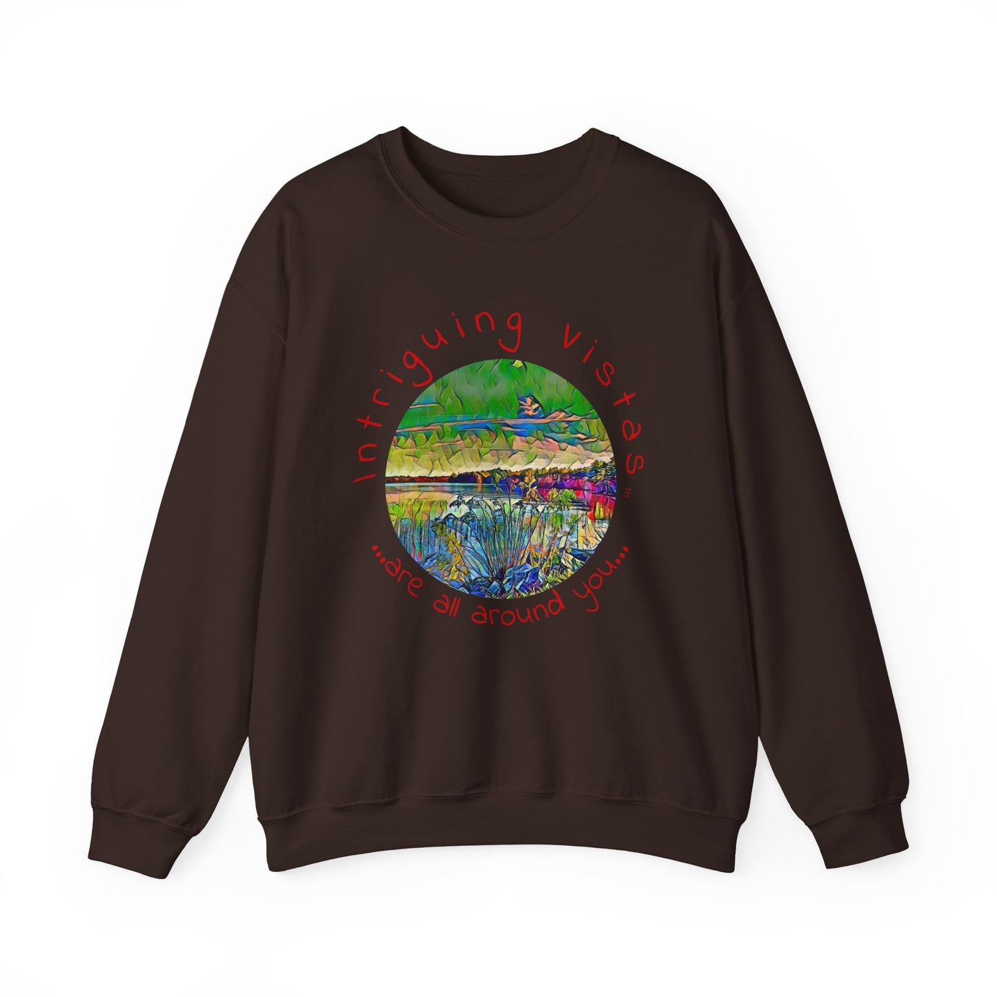 Gildan 18000 Unisex Adult Heavy Blend Crewneck Sweatshirt from the Scenery Series at Intriguing Vistas