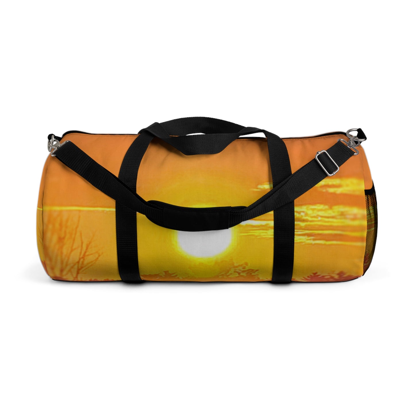 Custom Duffel Bag available in two sizes from the Sunset Series at Intriguing Vistas