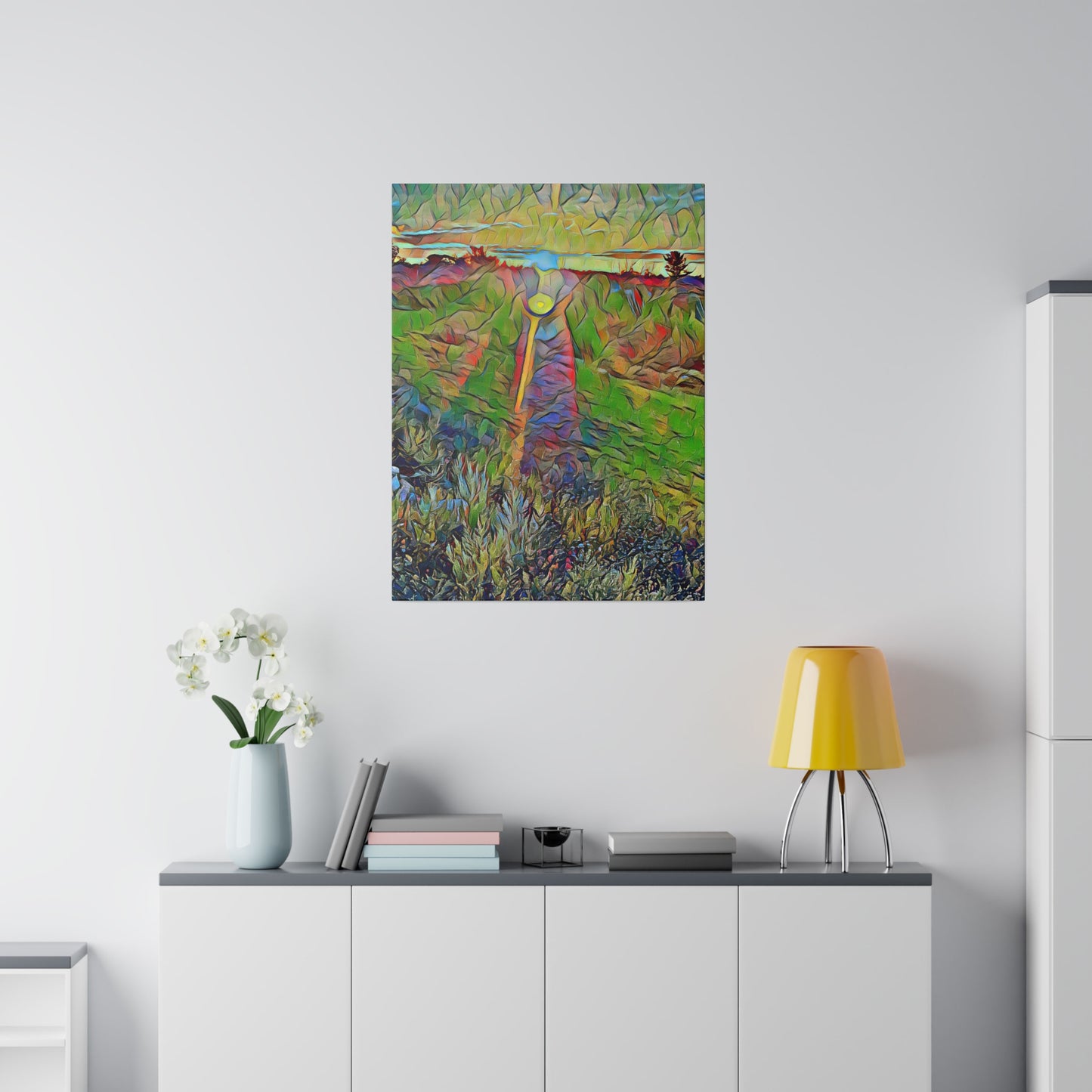 Canvas Print in Multiple Portrait Sizes from the Sunset Series at Intriguing Vistas