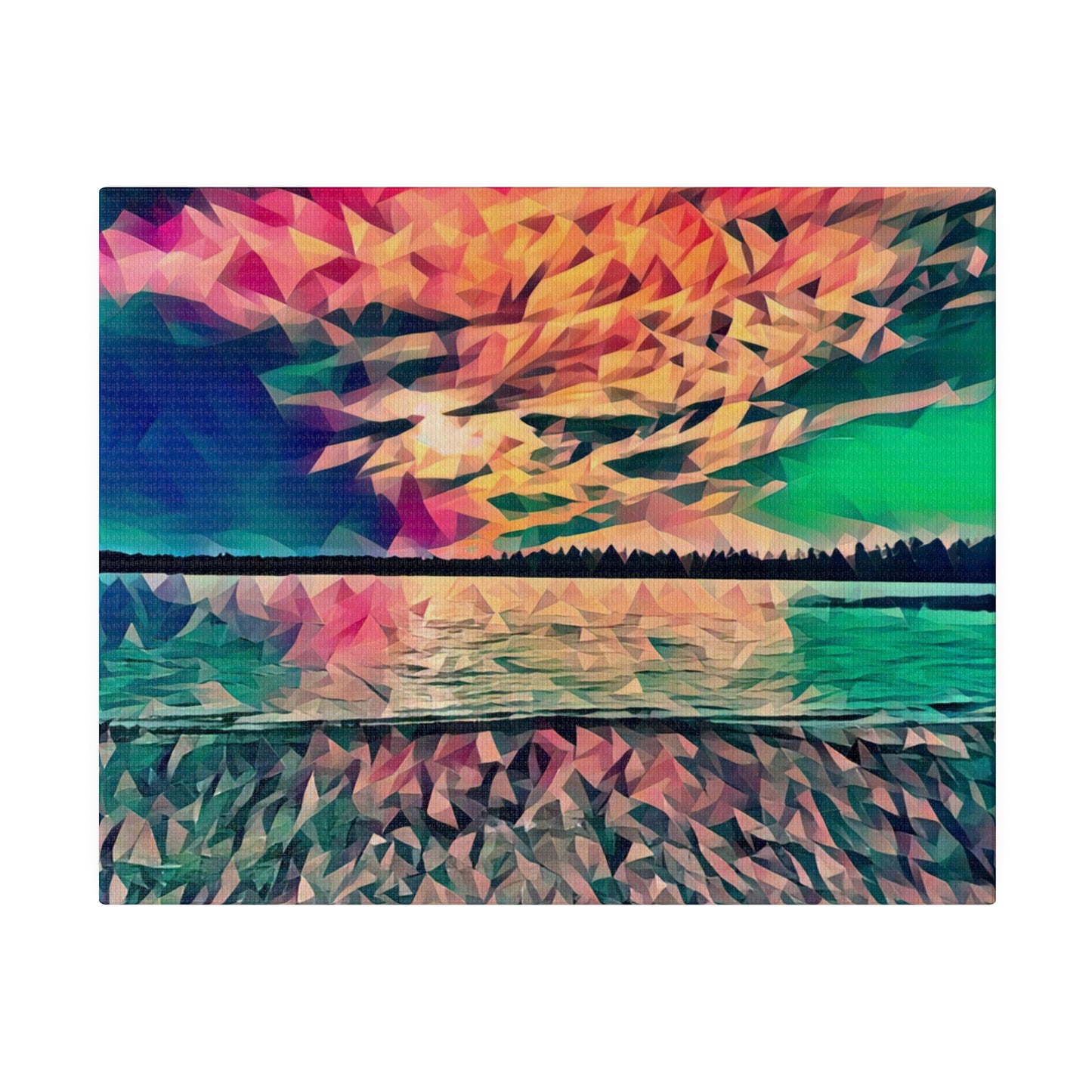 Canvas Art Print in Multiple Landscape Sizes from the Sunset Series at Intriguing Vistas