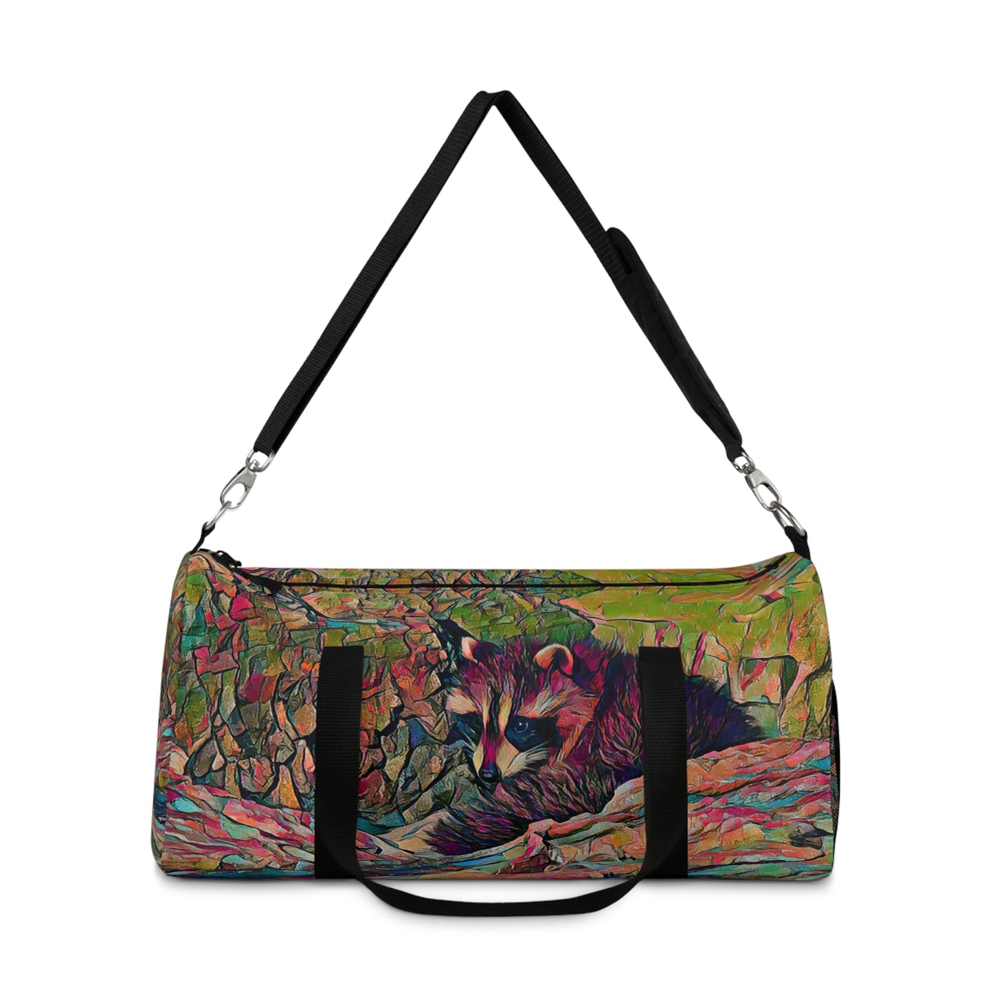 Custom Duffel Bag available in two sizes from the Wildlife Series at Intriguing Vistas