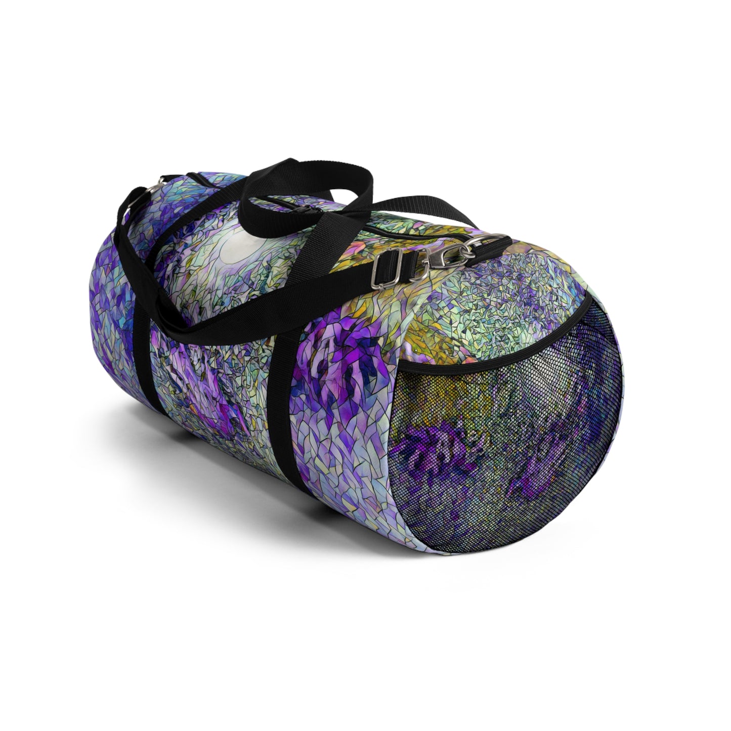 Custom Duffel Bag available in two sizes from the Night Sky Series at Intriguing Vistas