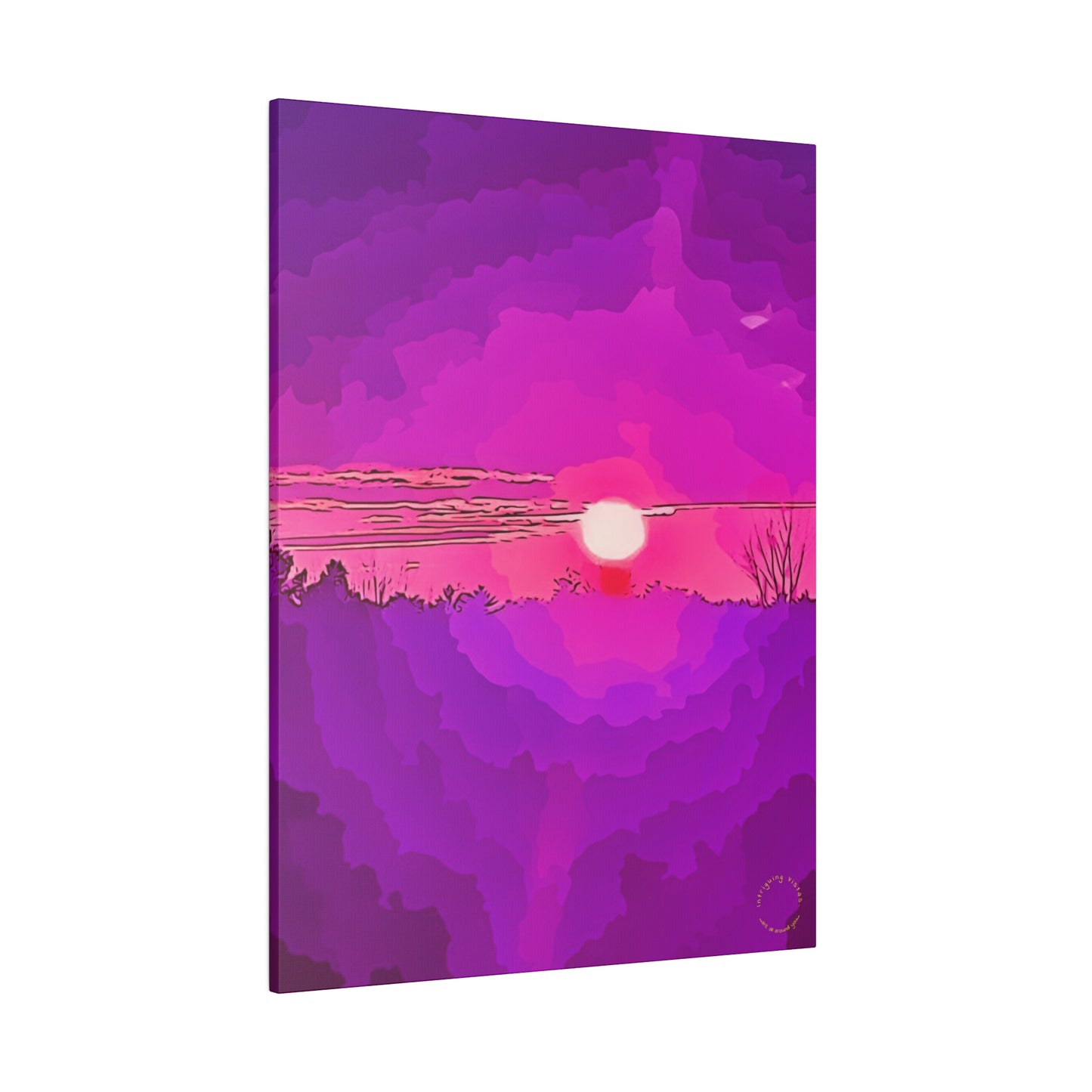 Intriguing Vistas™ Sunset Series Matte Canvas Print in 12 Vertical Sizes!!