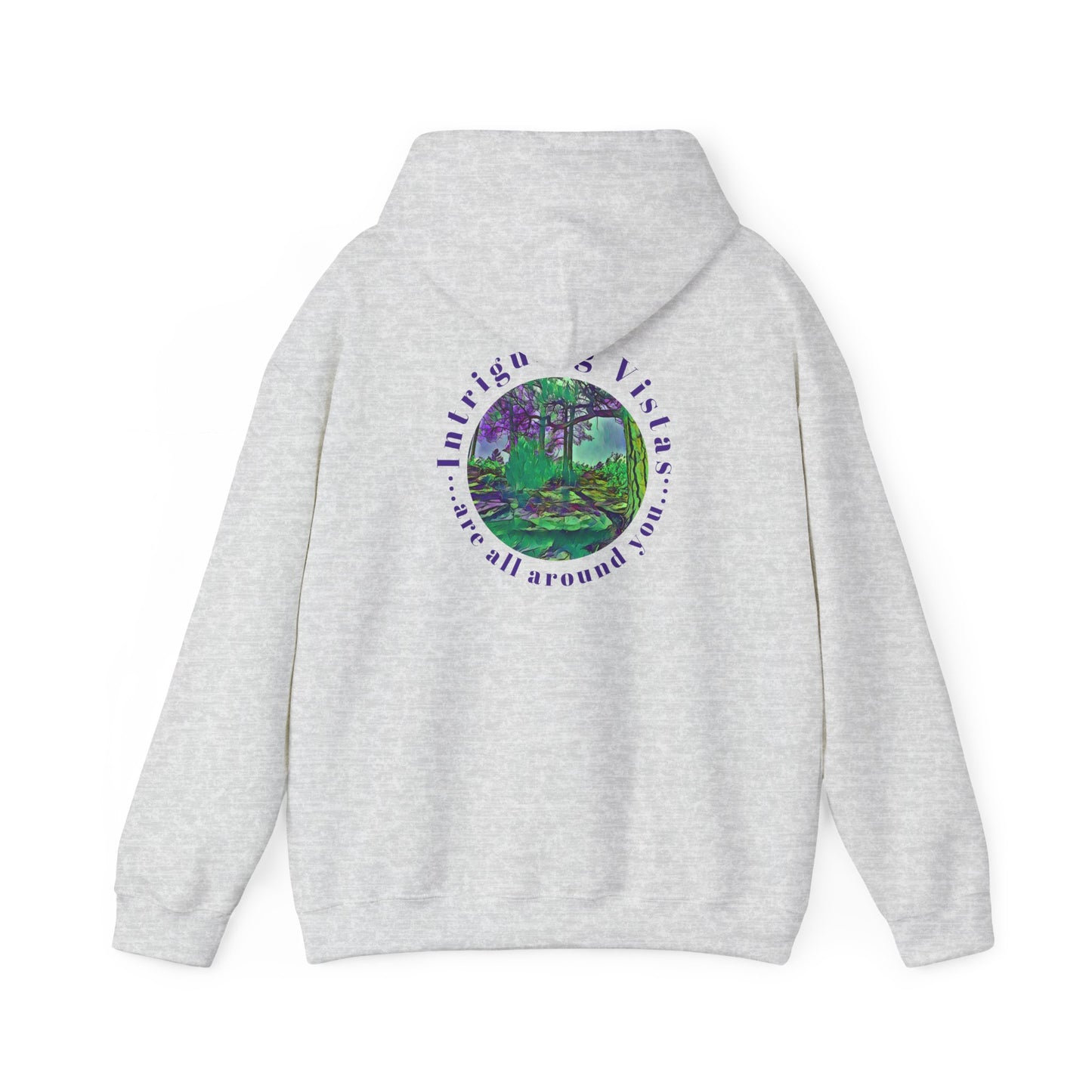 Gildan 18500 Unisex Adult Heavy Blend Crewneck Hooded Sweatshirt from the Scenery Series at Intriguing Vistas