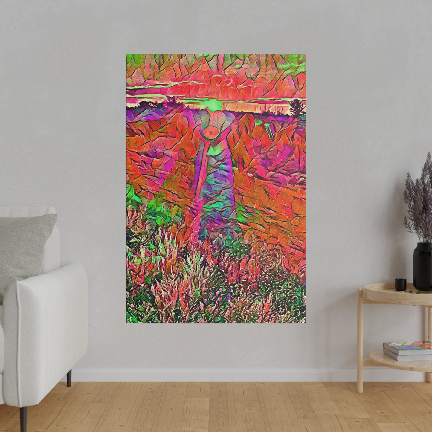 Canvas Print in Multiple Portrait Sizes from the Sunset Series at Intriguing Vistas