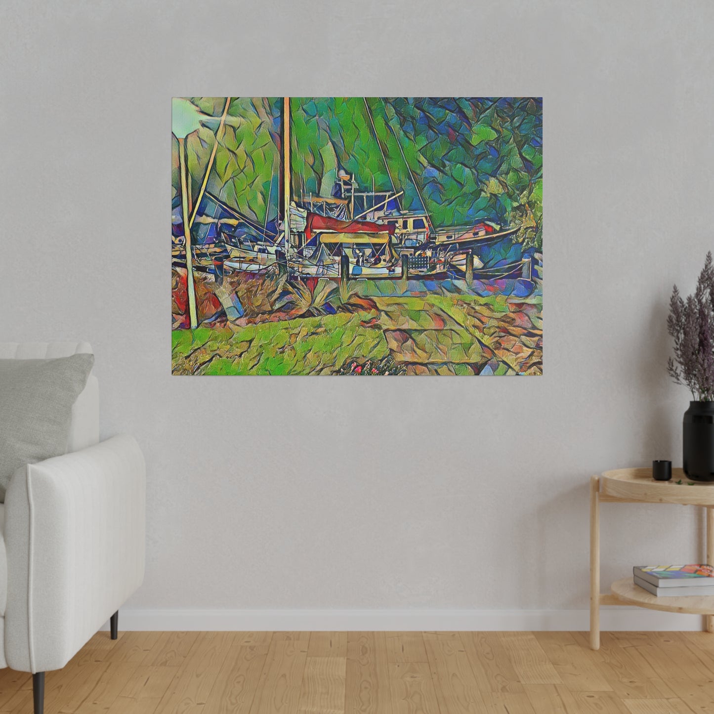 Intriguing Vistas™ Nautical Series Matte Canvas Print in 12 Landscape Sizes!!