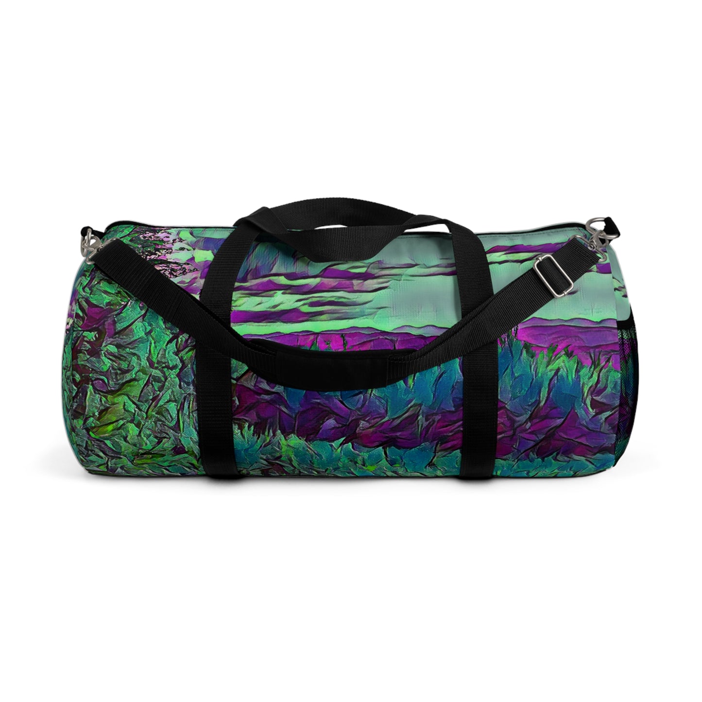 Custom Duffel Bag available in two sizes from the Scenery Series at Intriguing Vistas