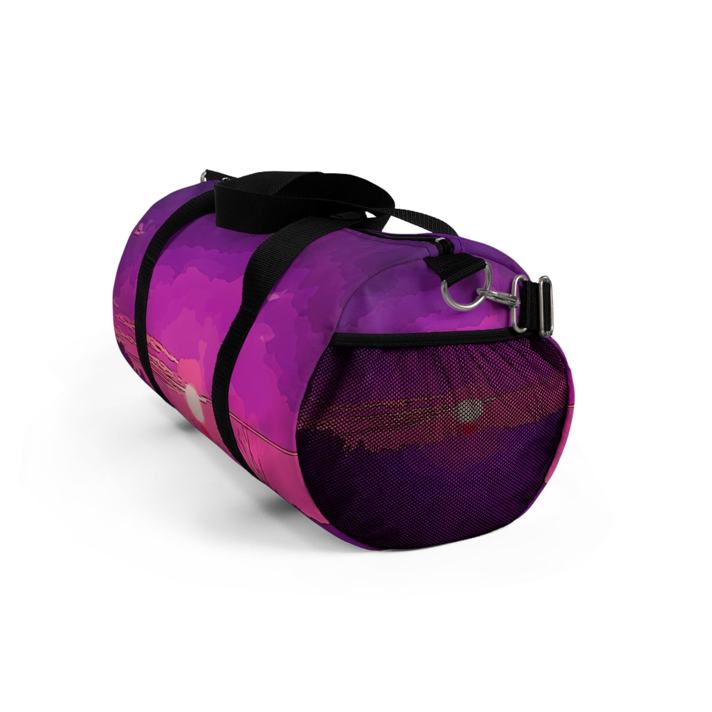 Custom Duffel Bag available in two sizes from the Sunset Series at Intriguing Vistas