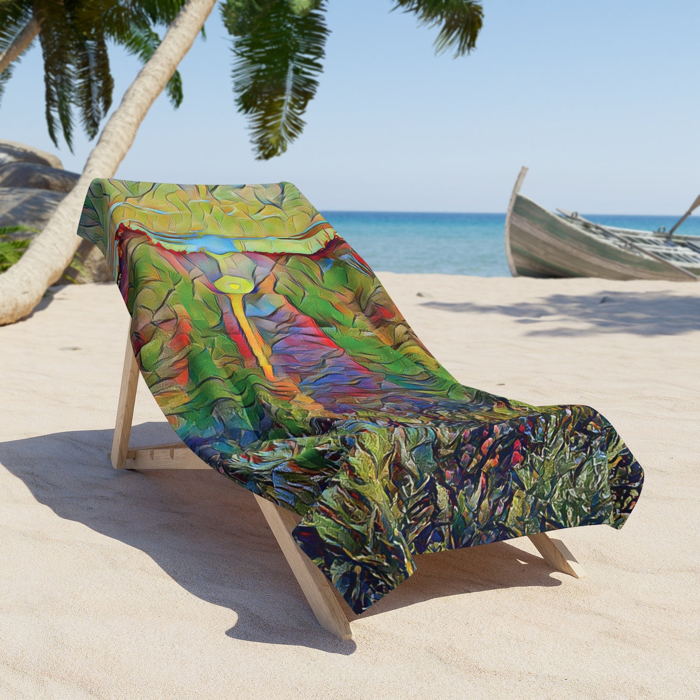 Custom Beach Towel available in two sizes from the Sunset Series at Intriguing Vistas