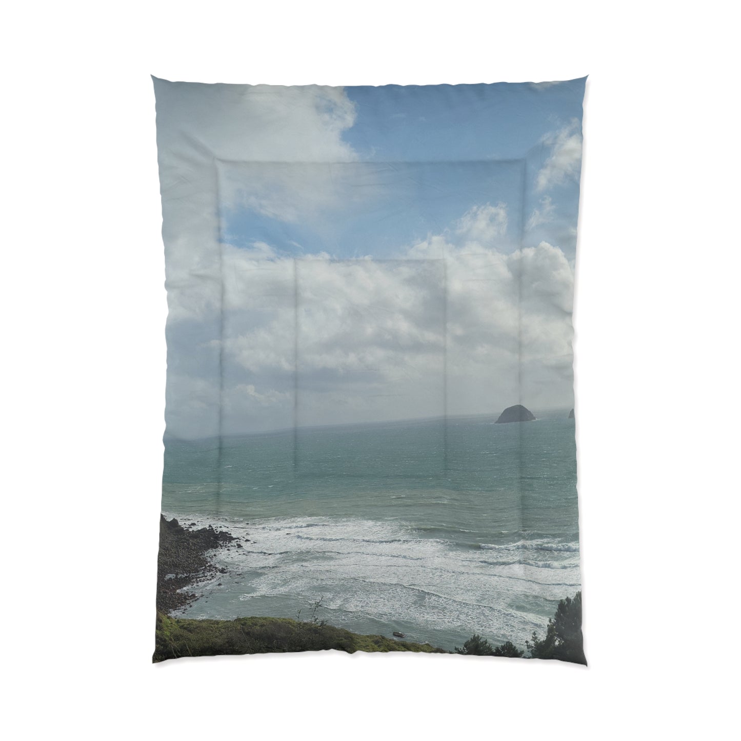 Custom Comforter Available in Four Sizes From The Scenery Series at Intriguing Vistas