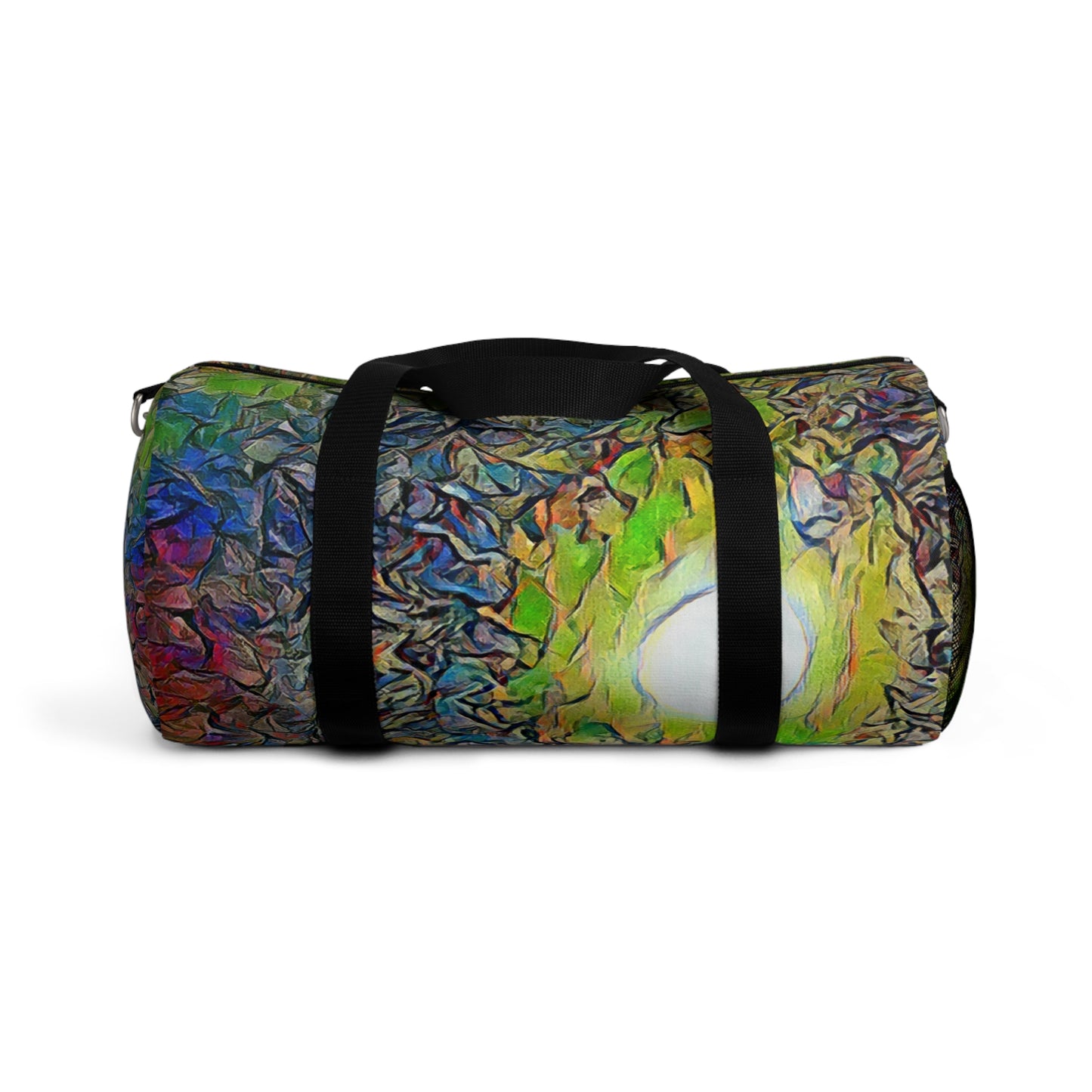 Custom Duffel Bag available in two sizes from the Night Sky Series at Intriguing Vistas