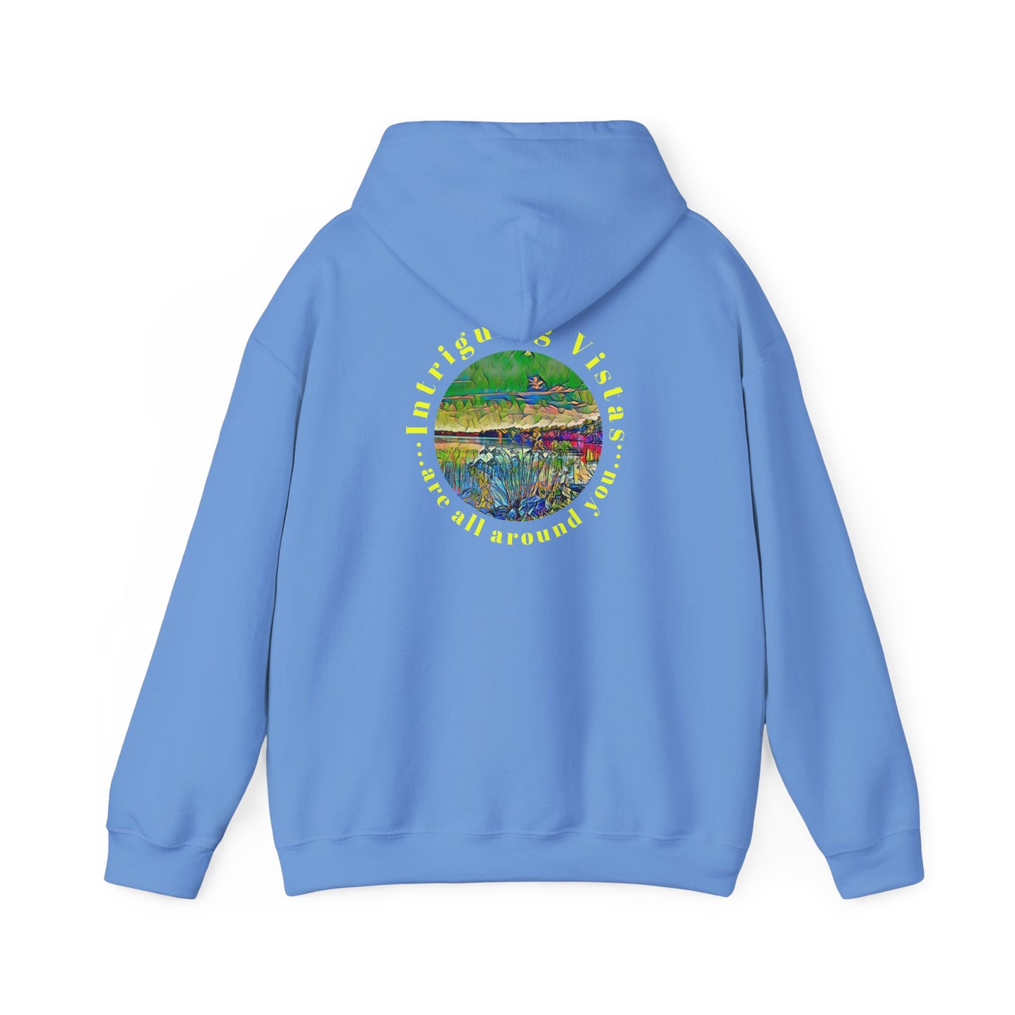 Gildan 18500 Unisex Adult Heavy Blend Crewneck Hooded Sweatshirt from the Scenery Series at Intriguing Vistas