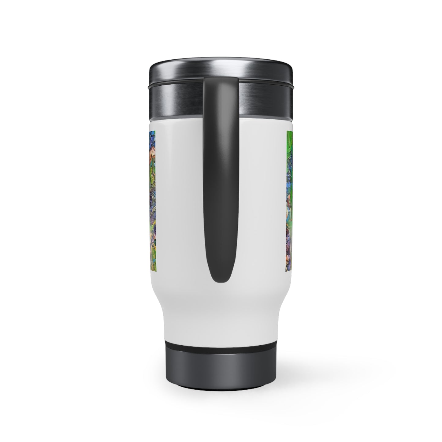 Intriguing Vistas™ Wildlife Series Stainless Steel 14 oz. Travel Mug with Handle