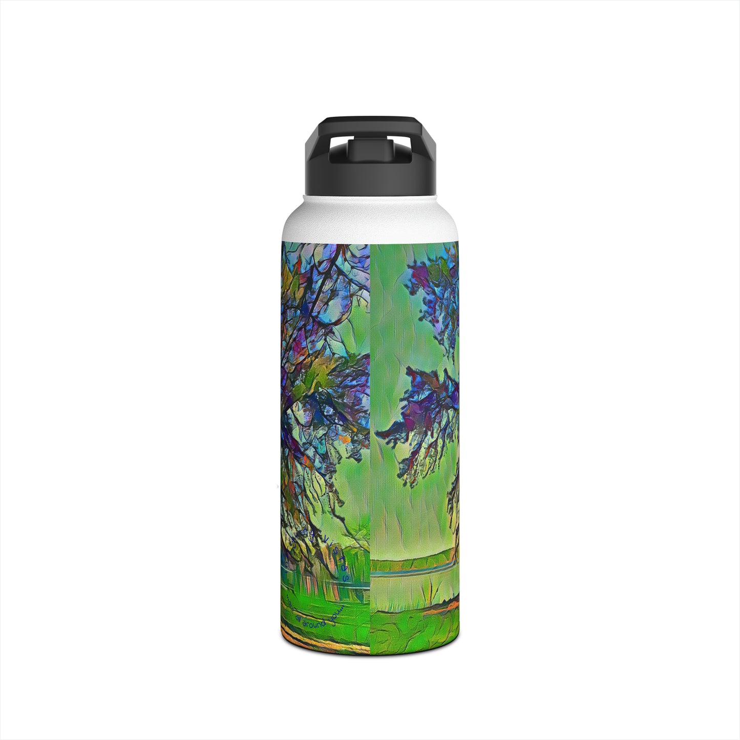 Intriguing Vistas™Scenery Series Stainless Steel Water Bottle, Standard Lid