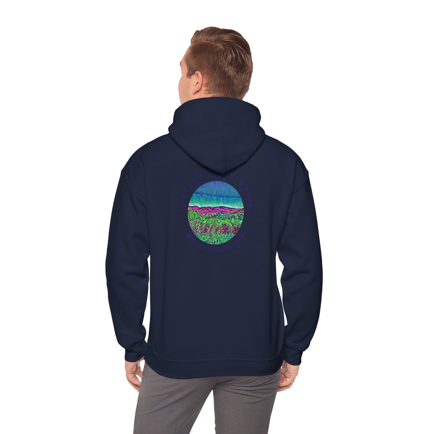 Intriguing Vistas™ Scenery Series Unisex Heavy Blend™ Hooded Sweatshirt