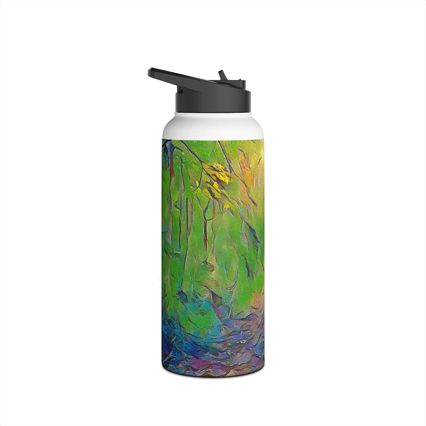 Intriguing Vistas™ Scenery Series Steel Water Bottle, Standard Lid