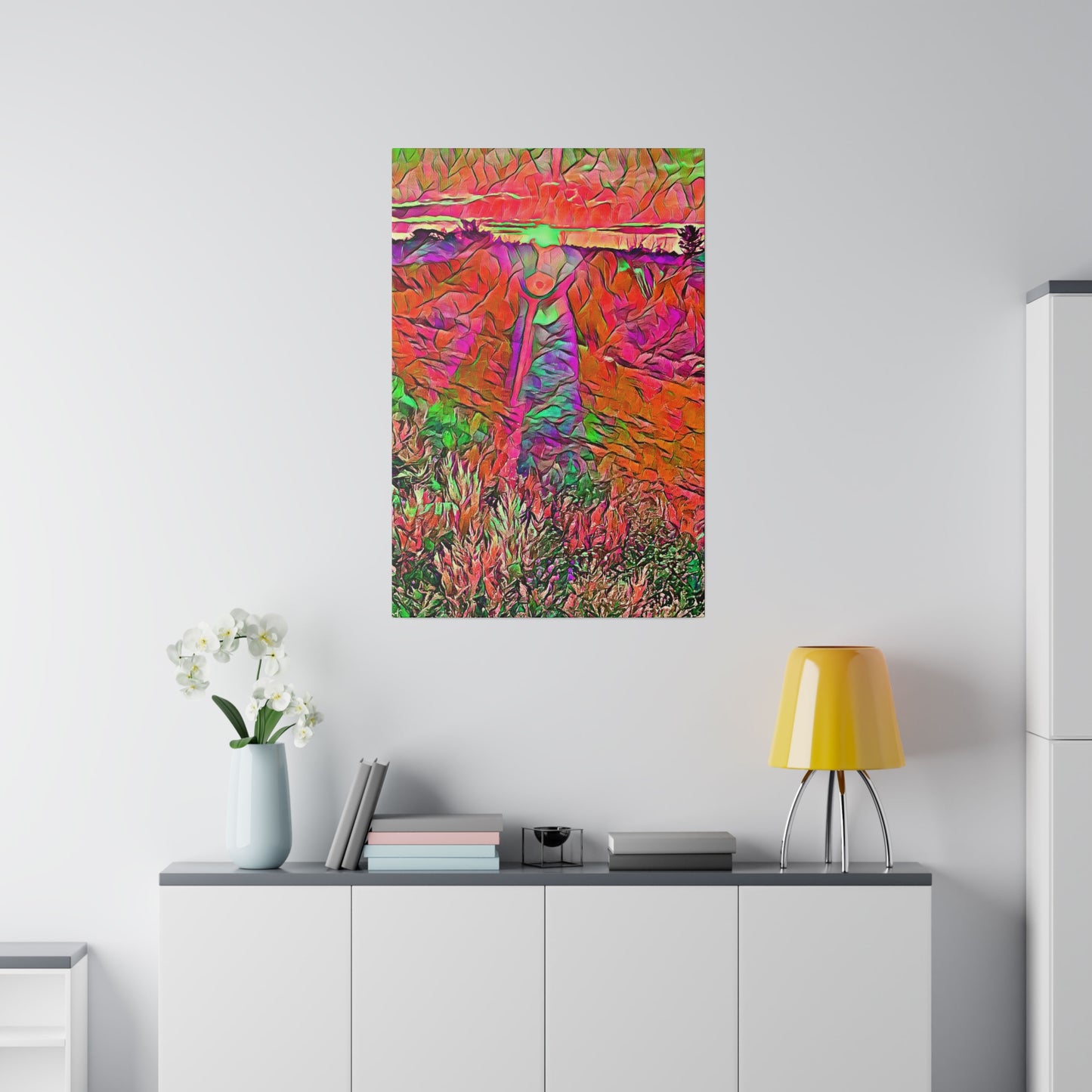 Intriguing Vistas™ Sunset Series Matte Canvas Print in 12 Portrait Sizes!!