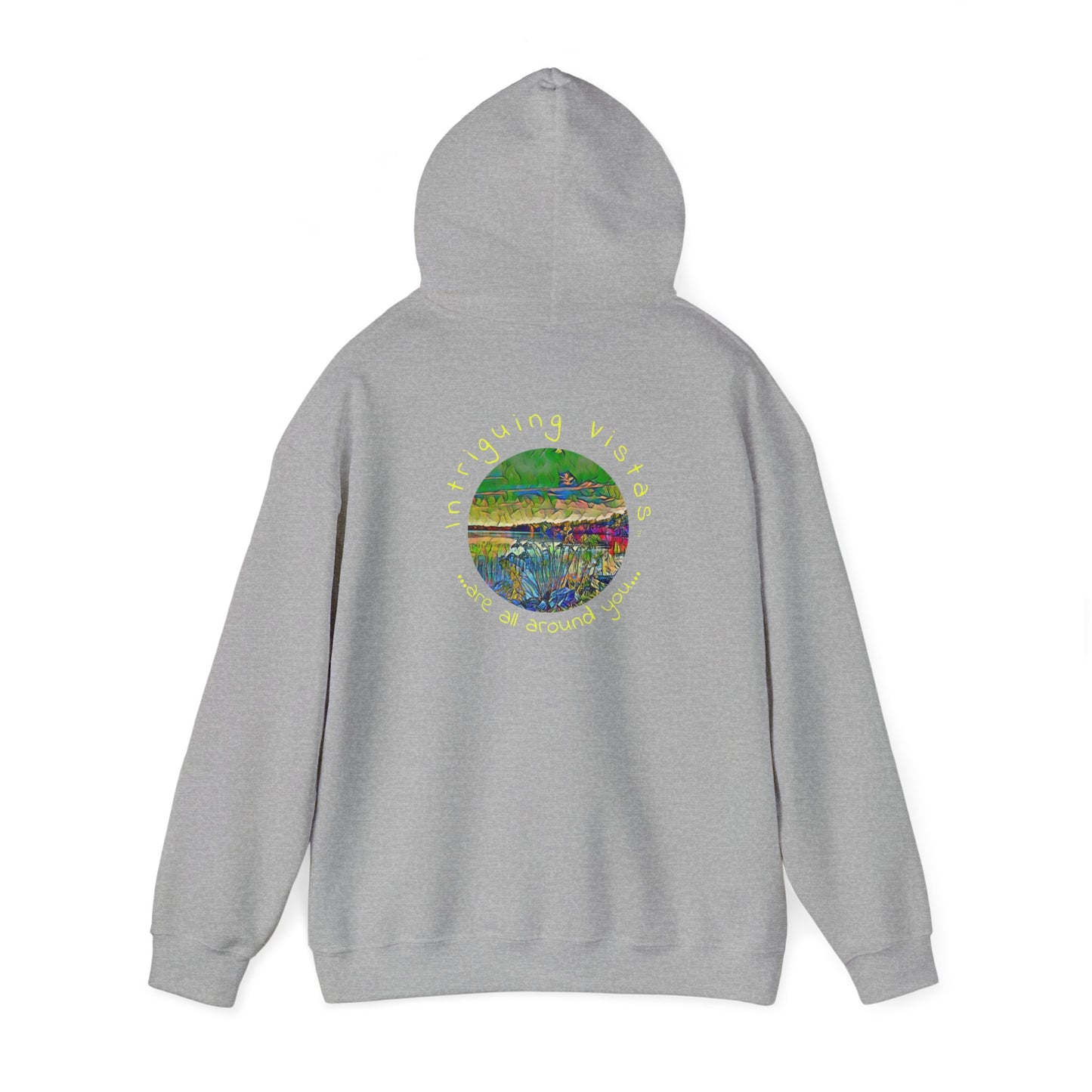 Intriguing Vistas™ Scenery Series Unisex Heavy Blend™ Hooded Sweatshirt