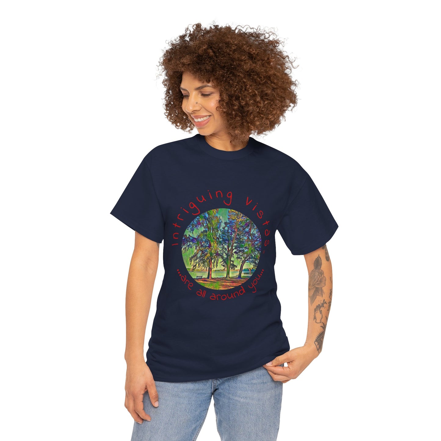 Gildan 5000 Unisex Adult Heavy Cotton Tee from the Scenery Series at Intriguing Vistas