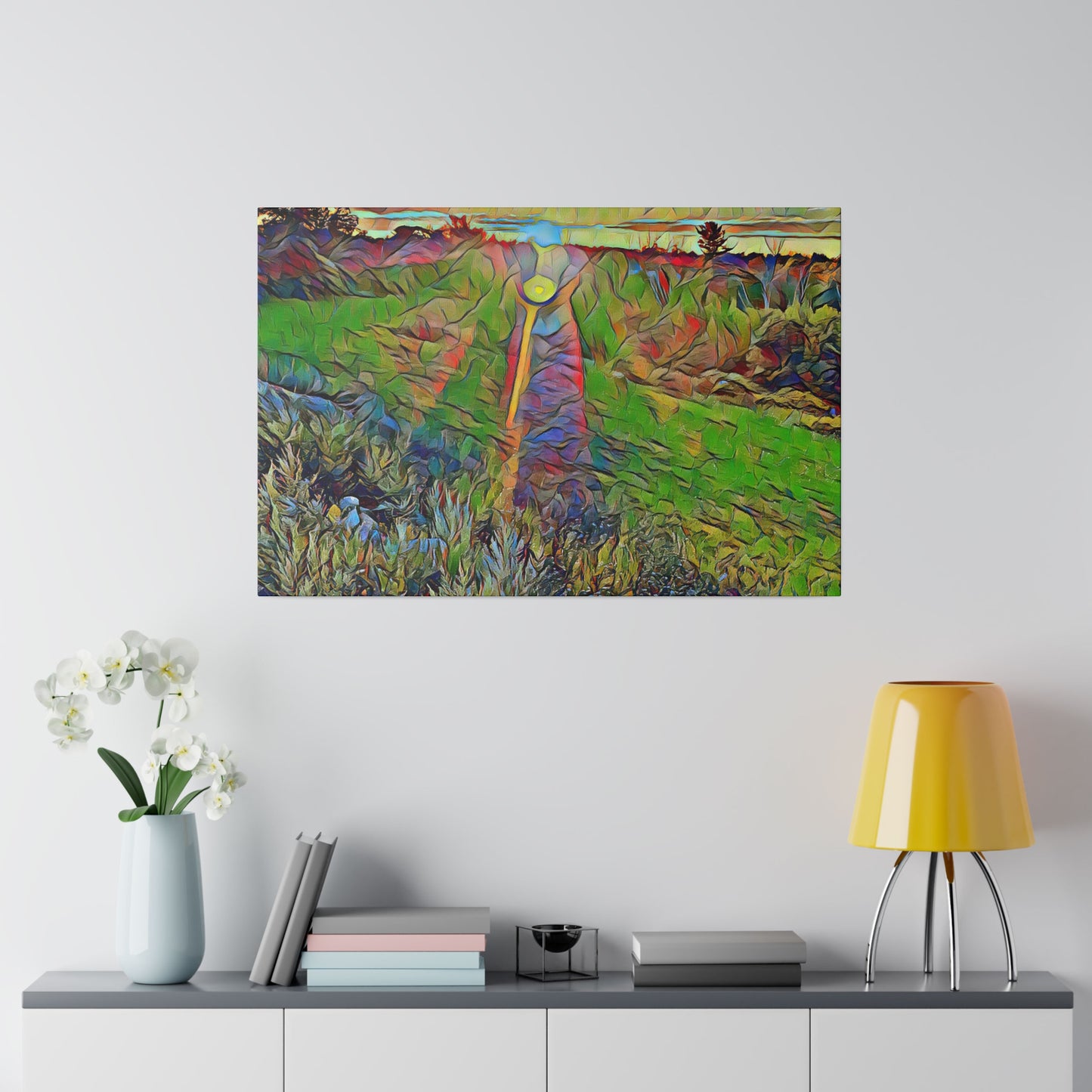 Canvas Art Print in Multiple Landscape Sizes from the Sunset Series at Intriguing Vistas