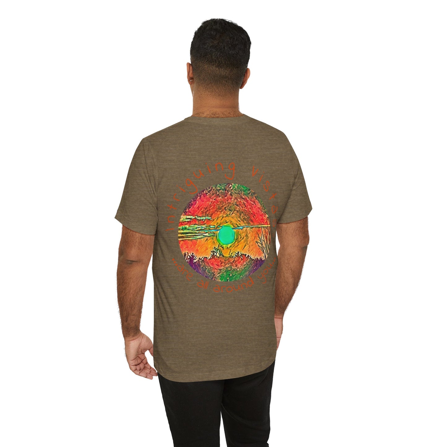 Intriguing Vistas™ Sunset Series Unisex Jersey Short Sleeve Tee