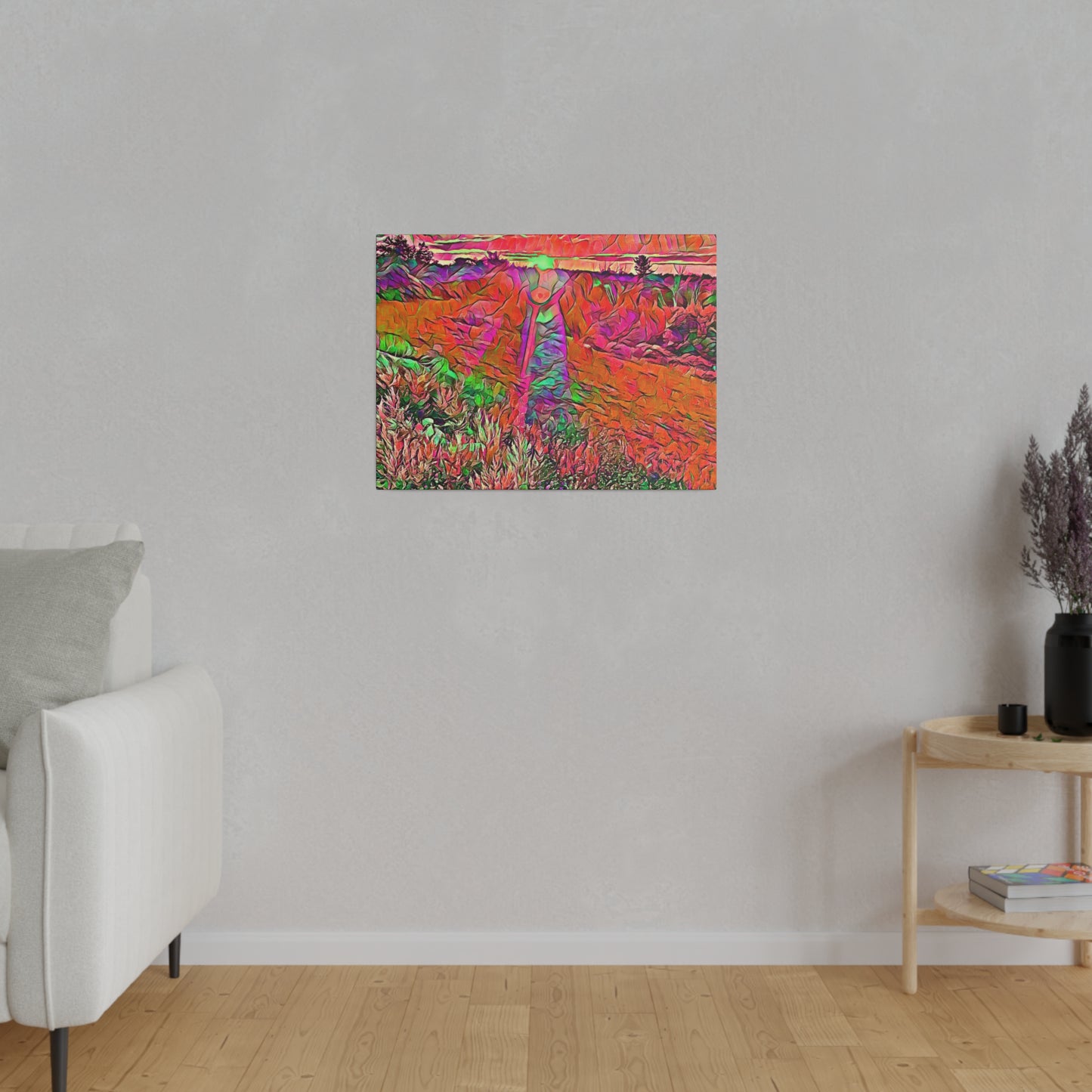 Canvas Art Print in Multiple Landscape Sizes from the Sunset Series at Intriguing Vistas