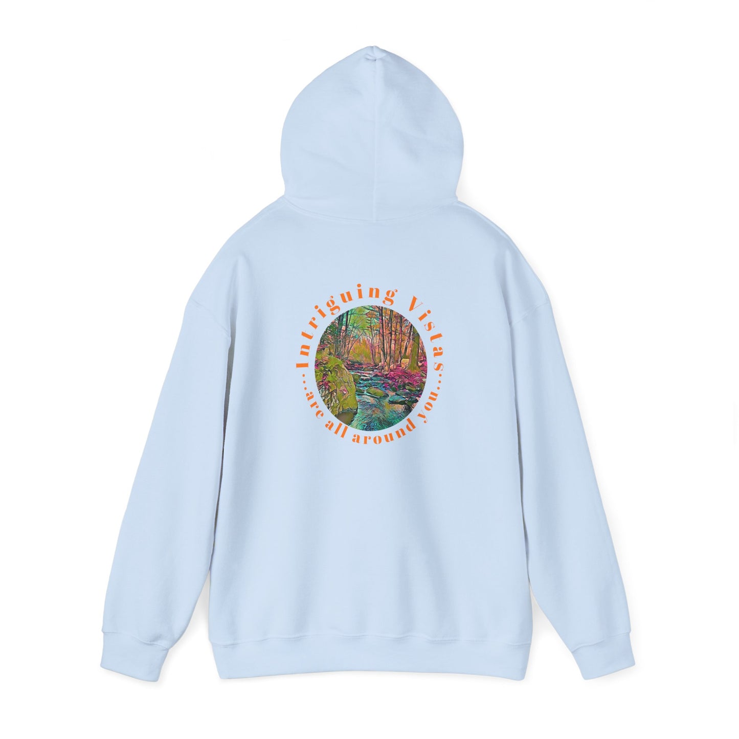 Gildan 18500 Unisex Adult Heavy Blend Crewneck Hooded Sweatshirt from the Sunset Series at Intriguing Vistas