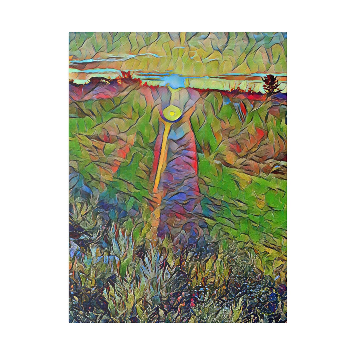 Intriguing Vistas™ Sunset Series Matte Canvas Print in 12 Portrait Sizes!!