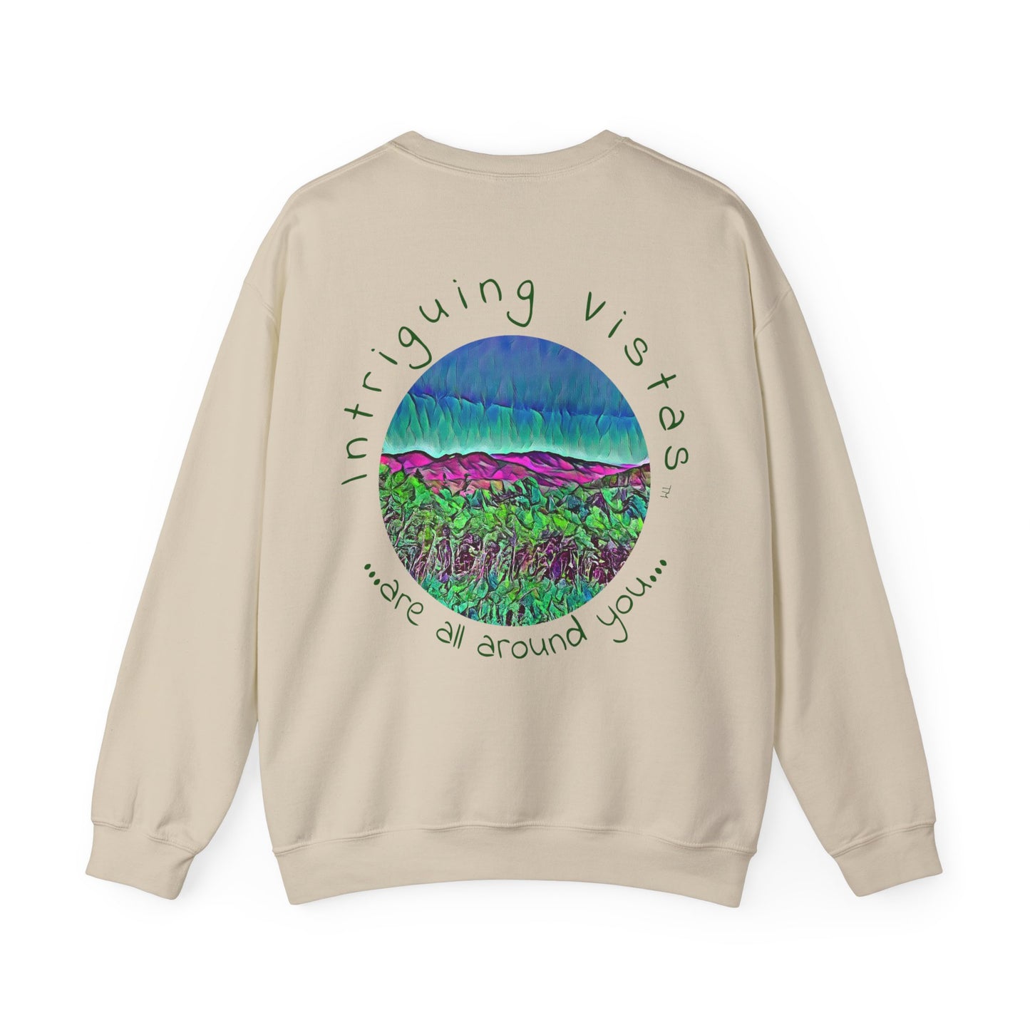 Intriguing Vistas™ Scenery Series Unisex Heavy Blend™ Crewneck Sweatshirt in 7 colors!!