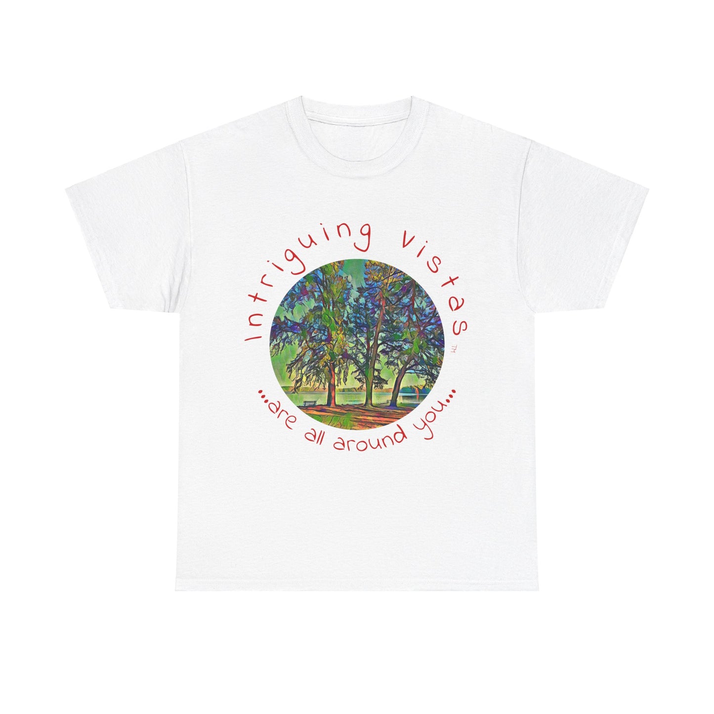 Intriguing Vistas™ Scenery Series Unisex Heavy Cotton Tee