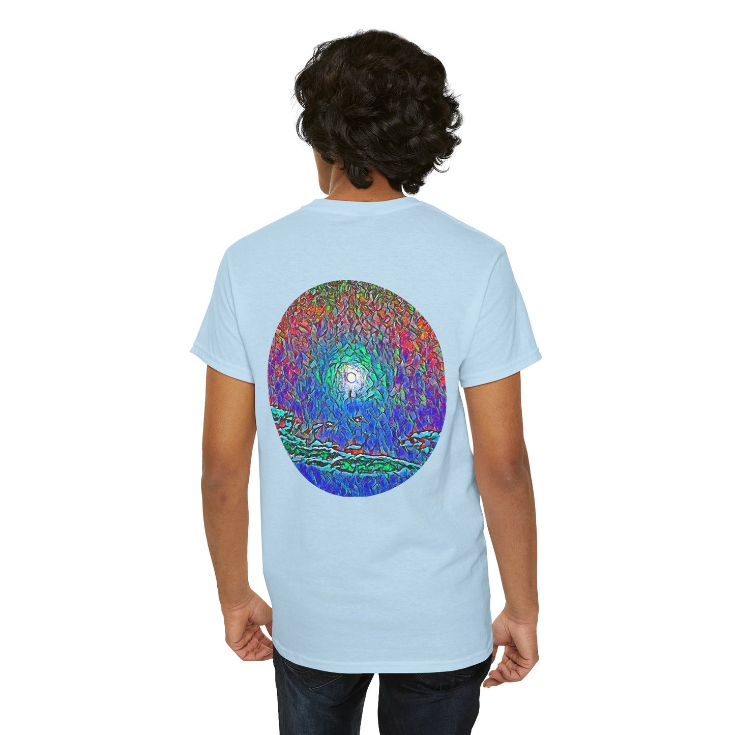 Gildan 5000 Unisex Adult Heavy Cotton Tee Available In Multiple Colors from the Night Sky Series at Intriguing Vistas