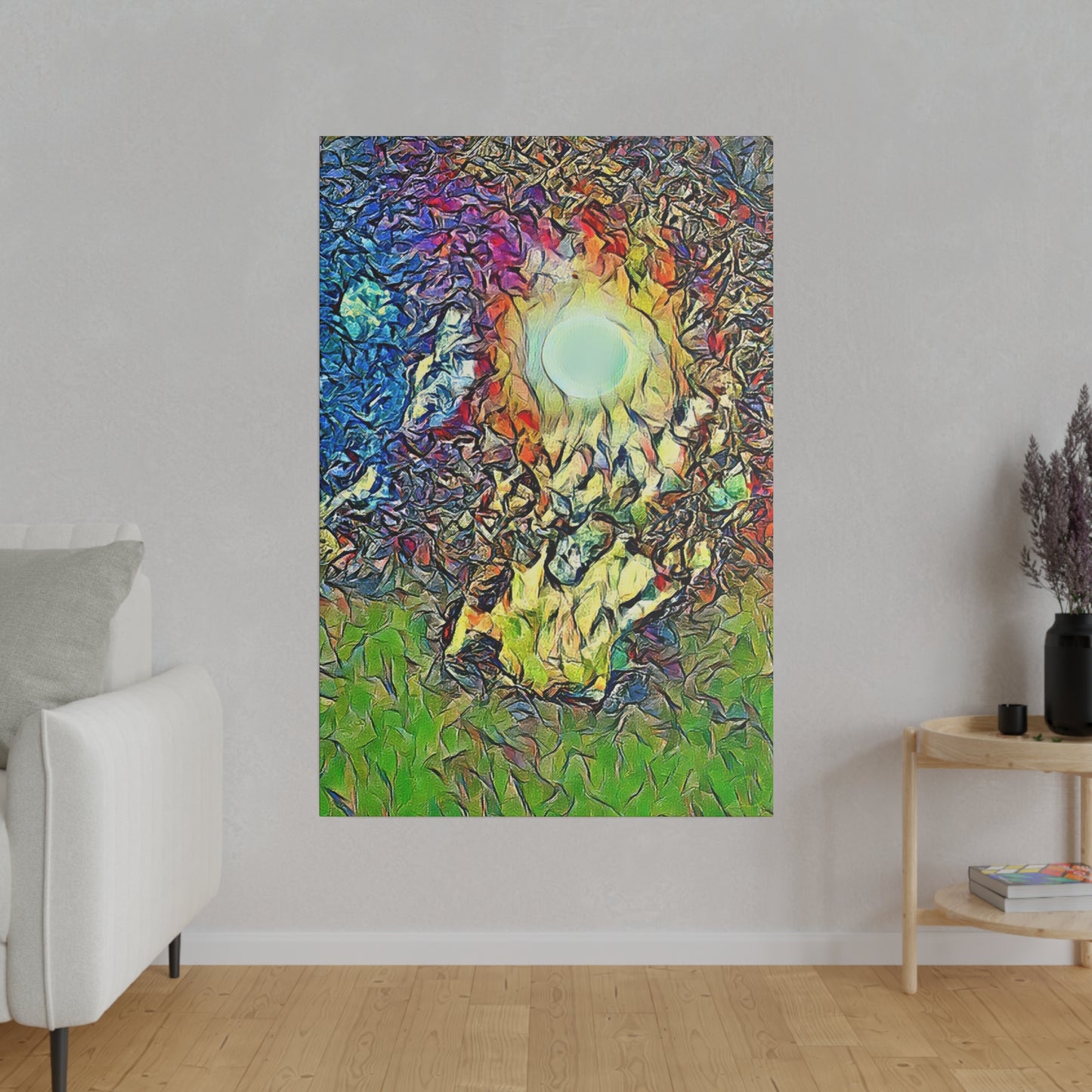 Intriguing Vistas™ Night Sky Series Matte Canvas Print in 12 Portrait Sizes!!