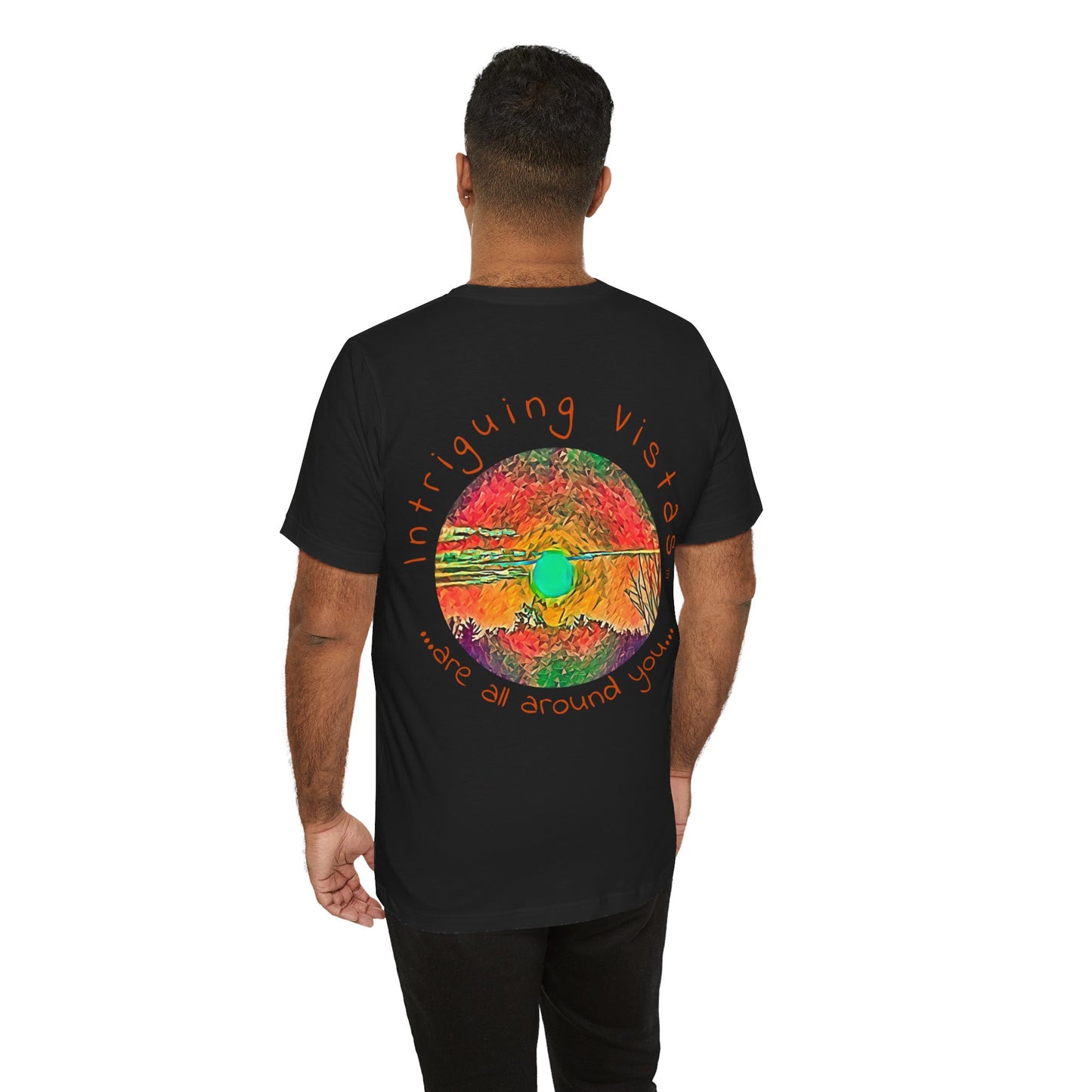 Intriguing Vistas™ Sunset Series Unisex Jersey Short Sleeve Tee