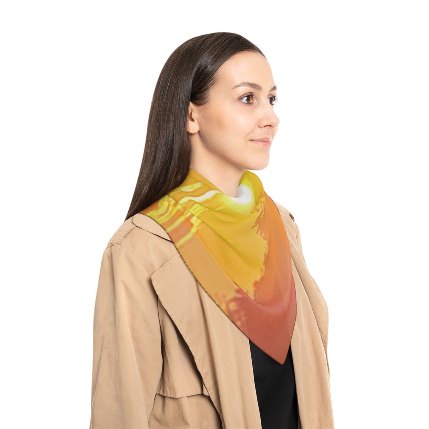 Custom Designed Scarf Available In Two Sizes From The Sunset Series at Intriguing Vistas