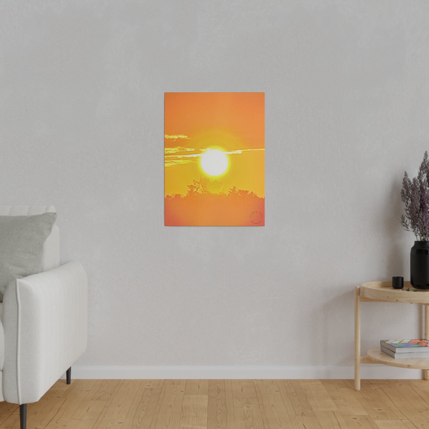 Intriguing Vistas™ Sunset Series Matte Canvas Print in 12 Portrait Sizes!!