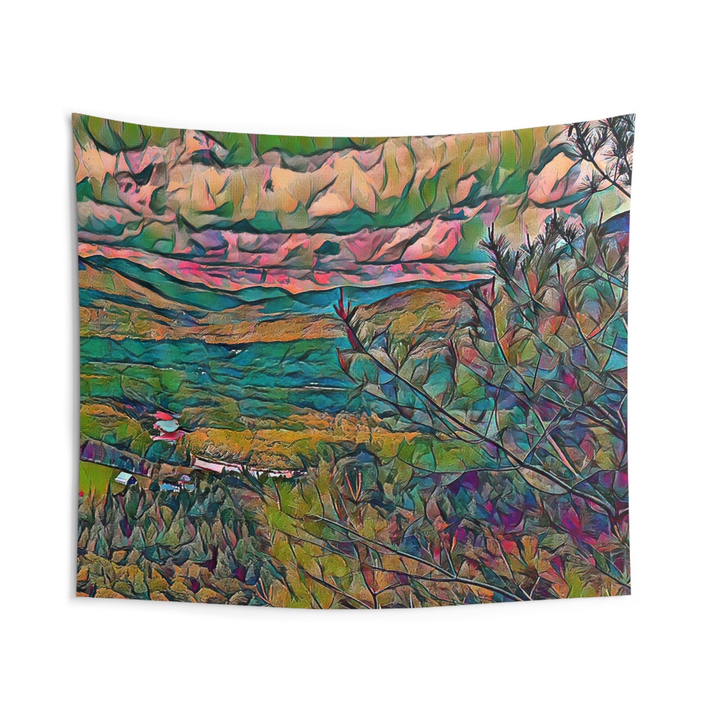 Intriguing Vistas™ Scenery Series Printed Wall Tapestry